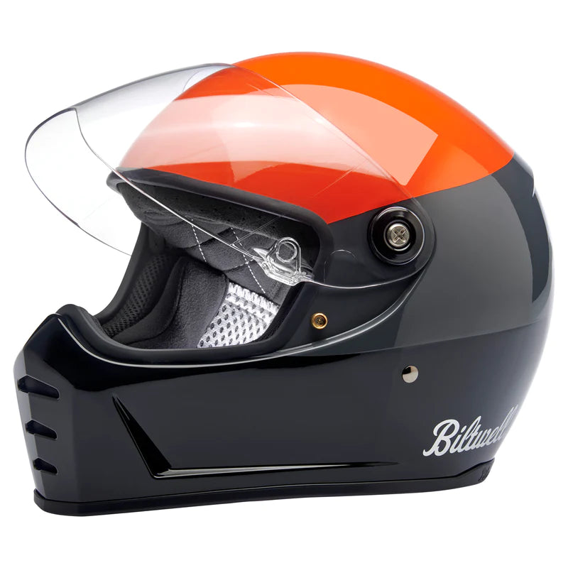 LANE SPLITTER ECE R22.05 HELMET - PODIUM GLOSS ORANGE/GREY/BLACK