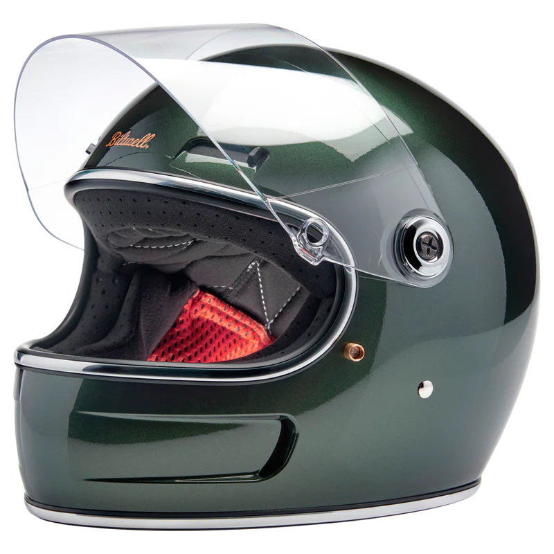 GRINGO SV ECE R22.06 HELMET - METALLIC SIERRA GREEN