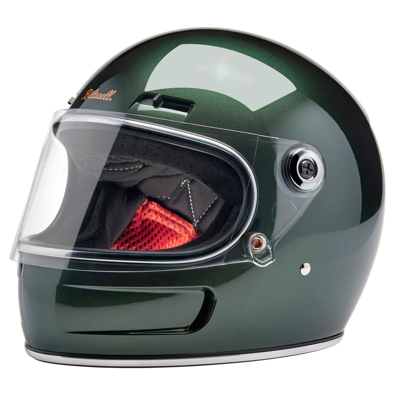 GRINGO SV ECE R22.06 HELMET - METALLIC SIERRA GREEN