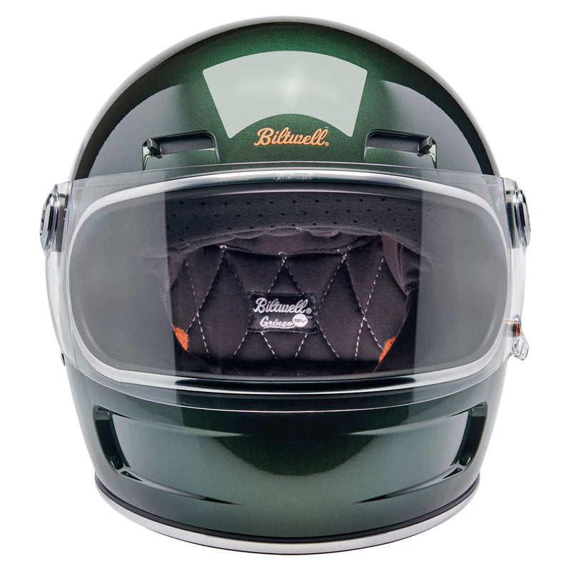 GRINGO SV ECE R22.06 HELMET - METALLIC SIERRA GREEN