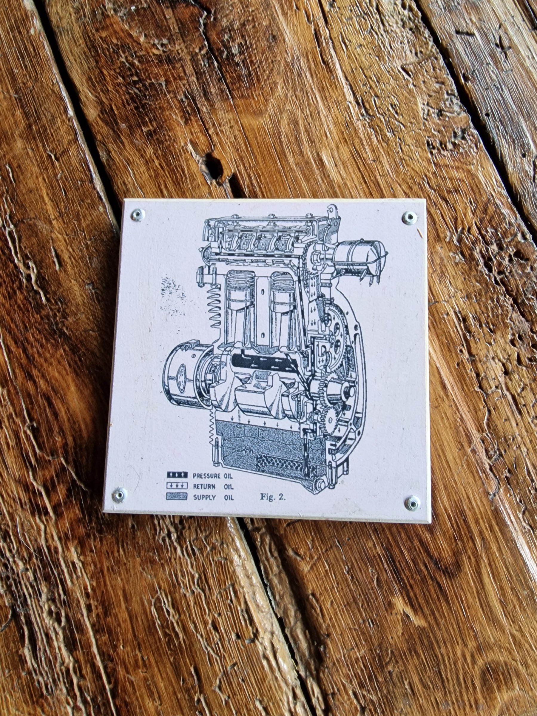 Motorbike coasters