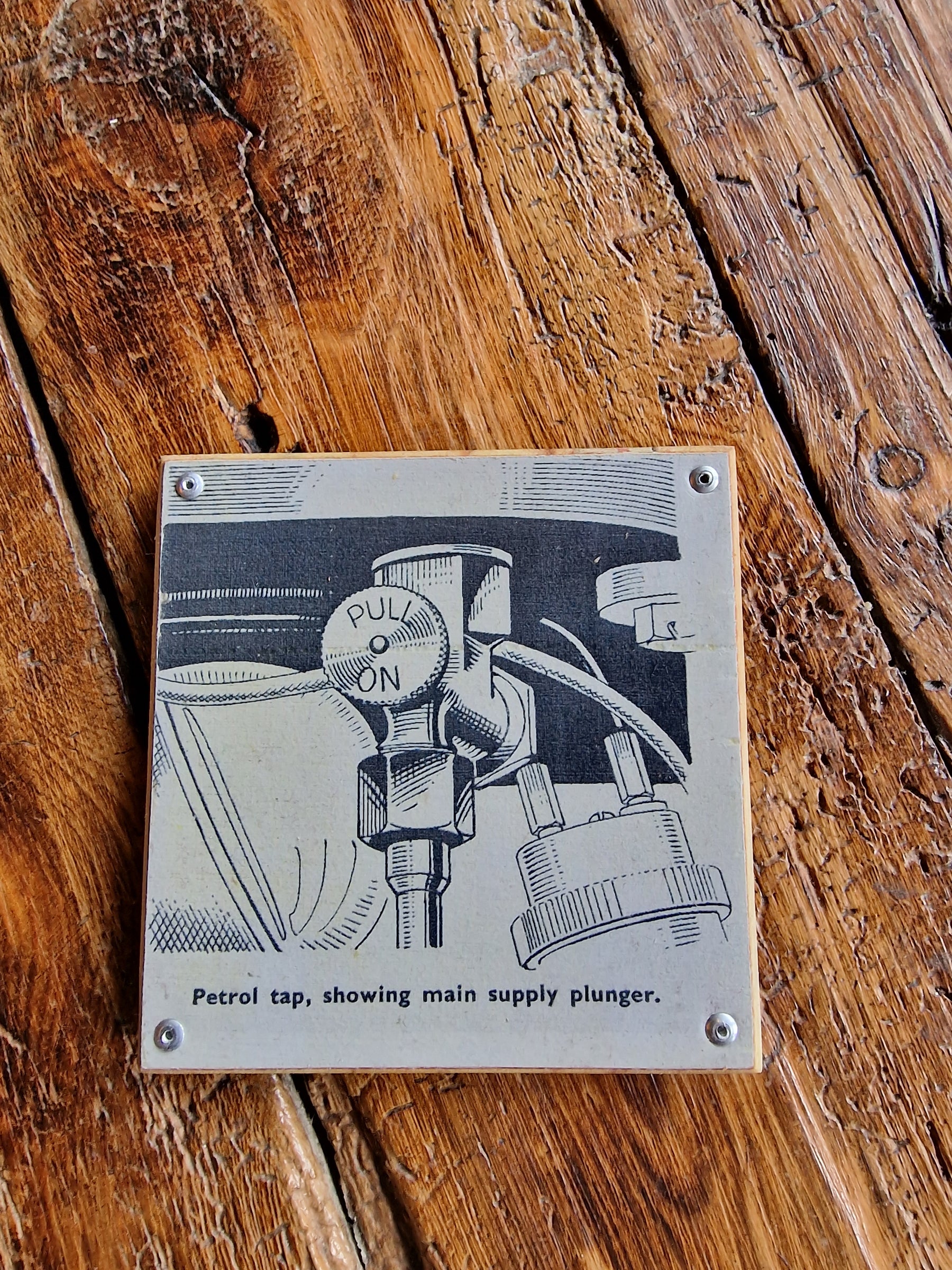 Motorbike coasters