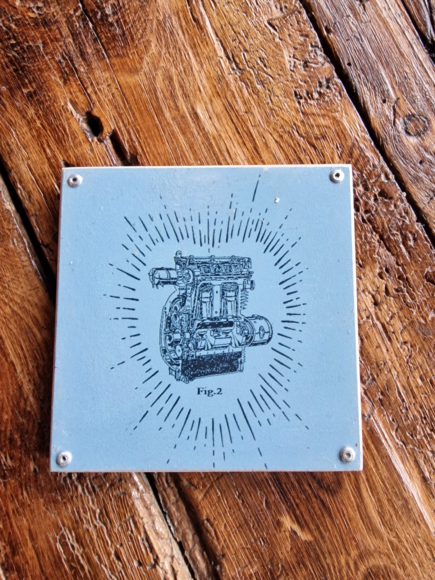 Motorbike coasters