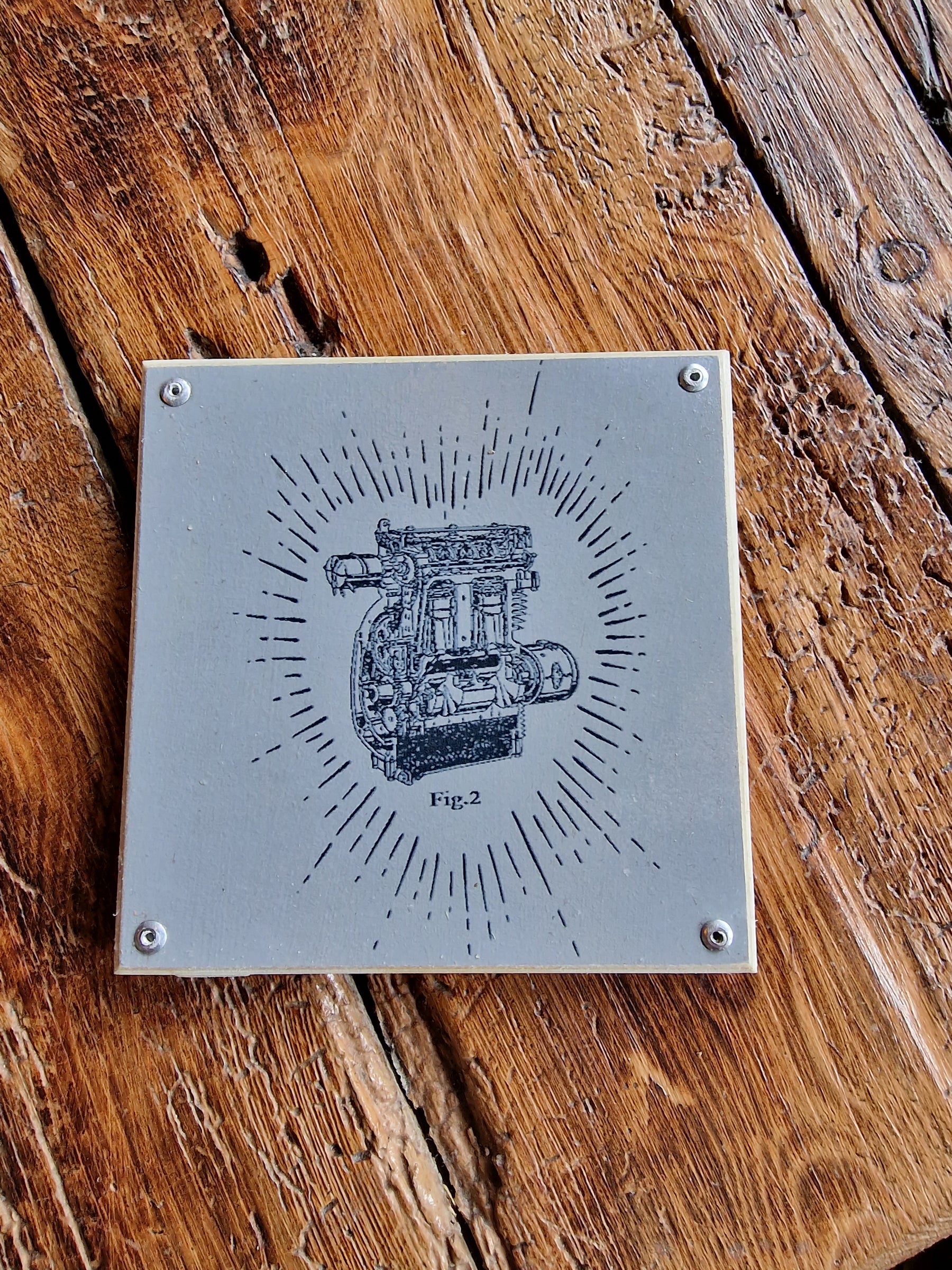 Motorbike coasters