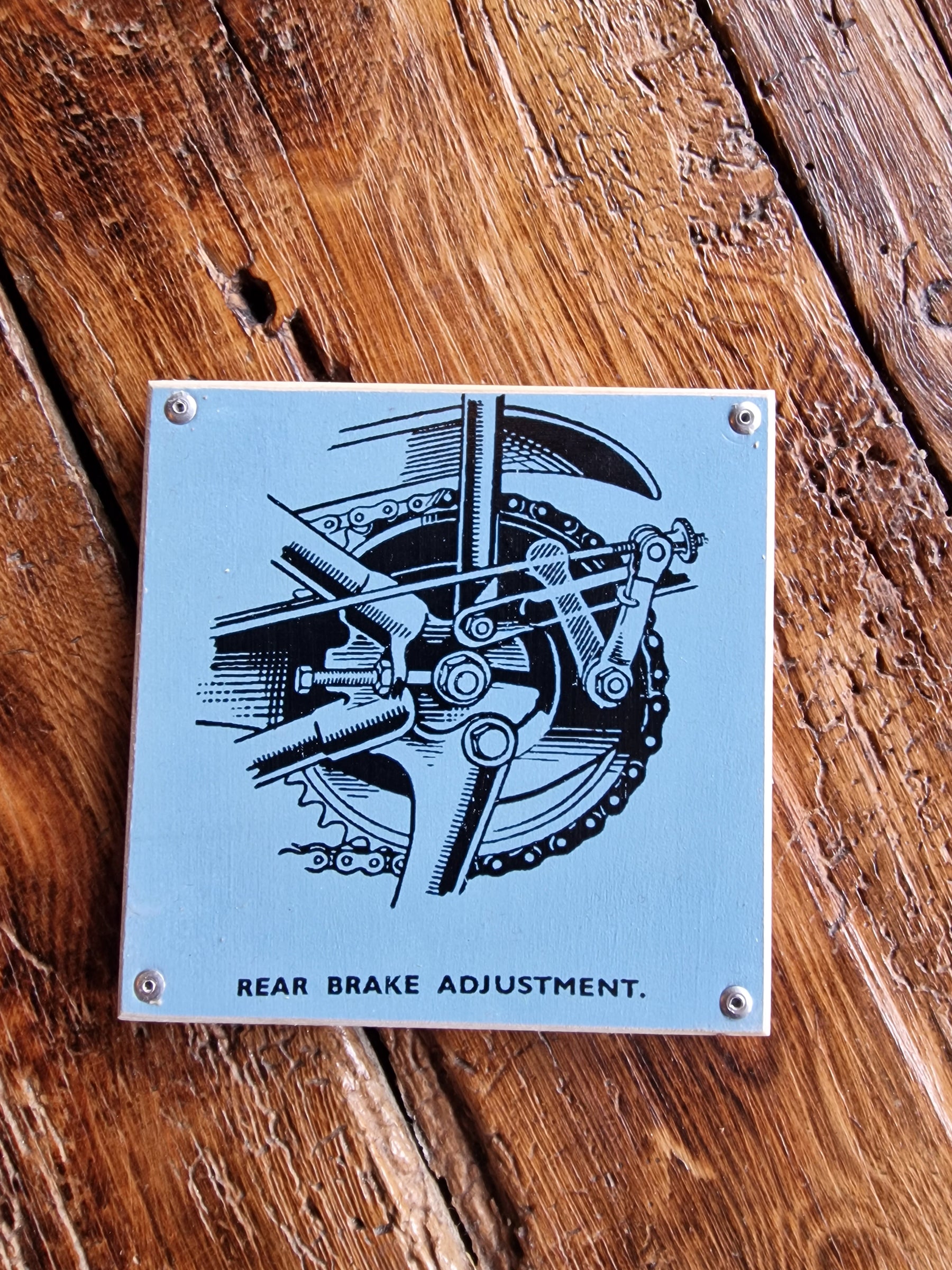 Motorbike coasters