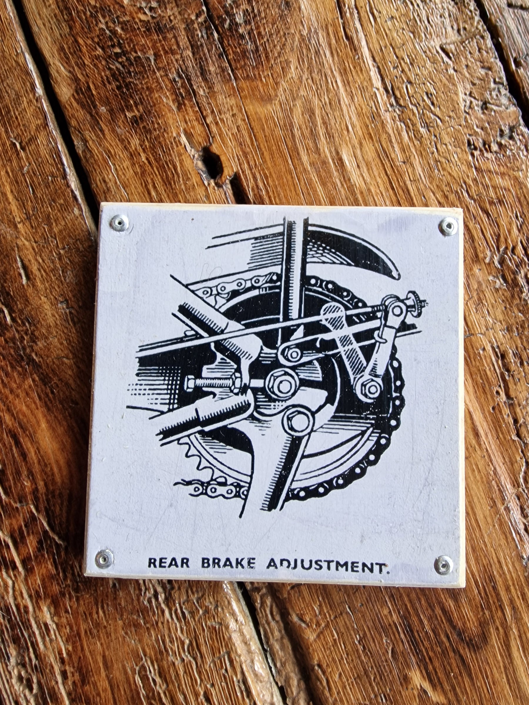 Motorbike coasters