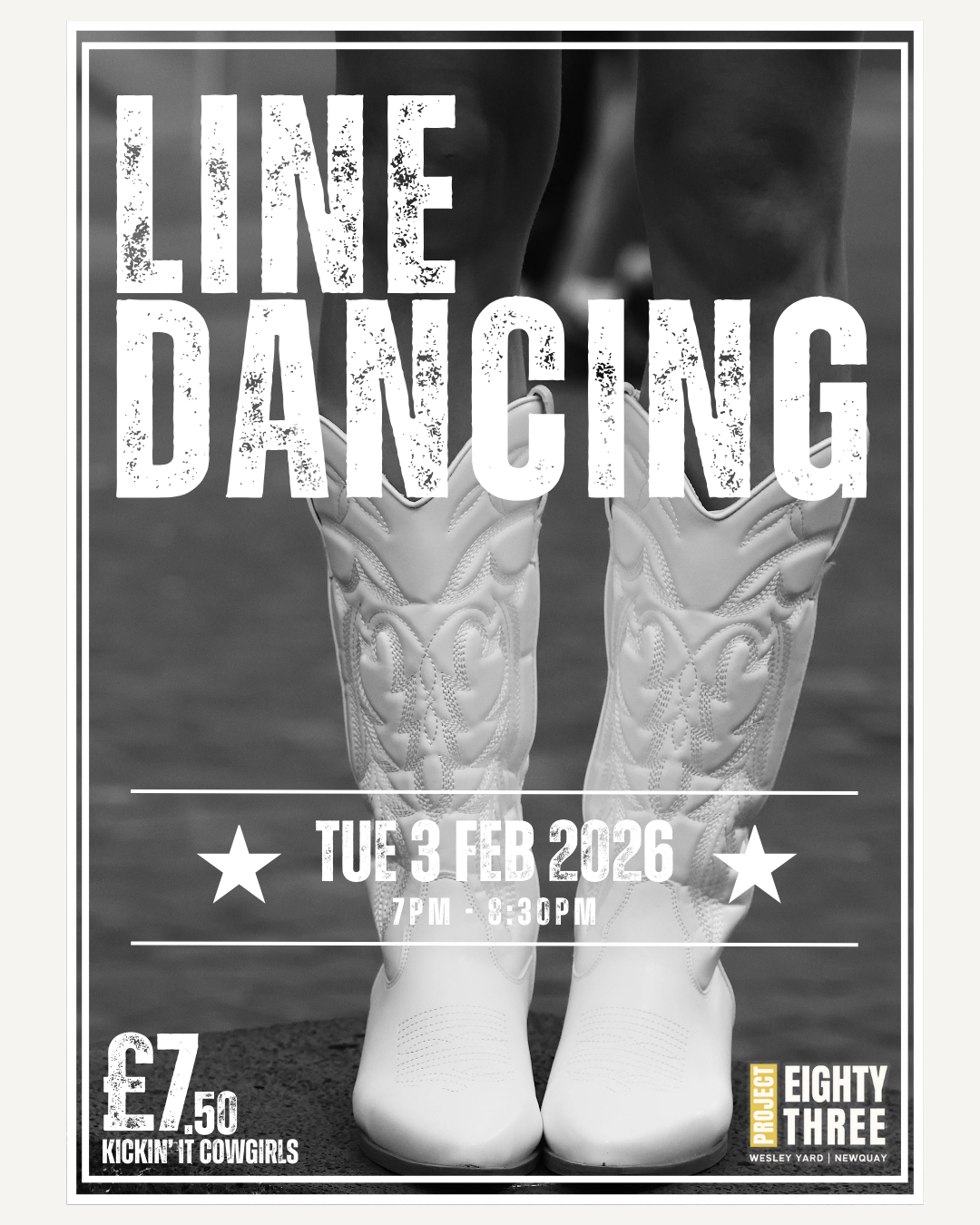 LINE DANCING TUESDAY 3 FEB 7pm