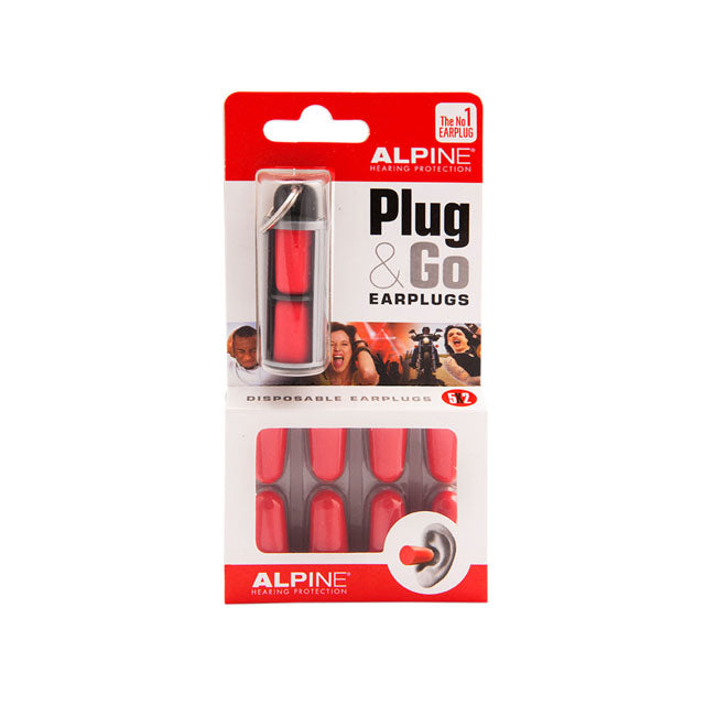 ALPINE PLUG & GO EARPLUGS