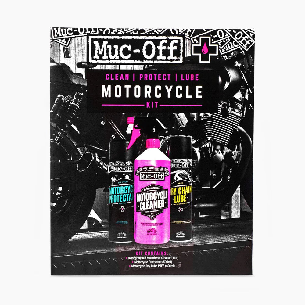 Muc-off Motorcycle Clean Protect and Lube Kit