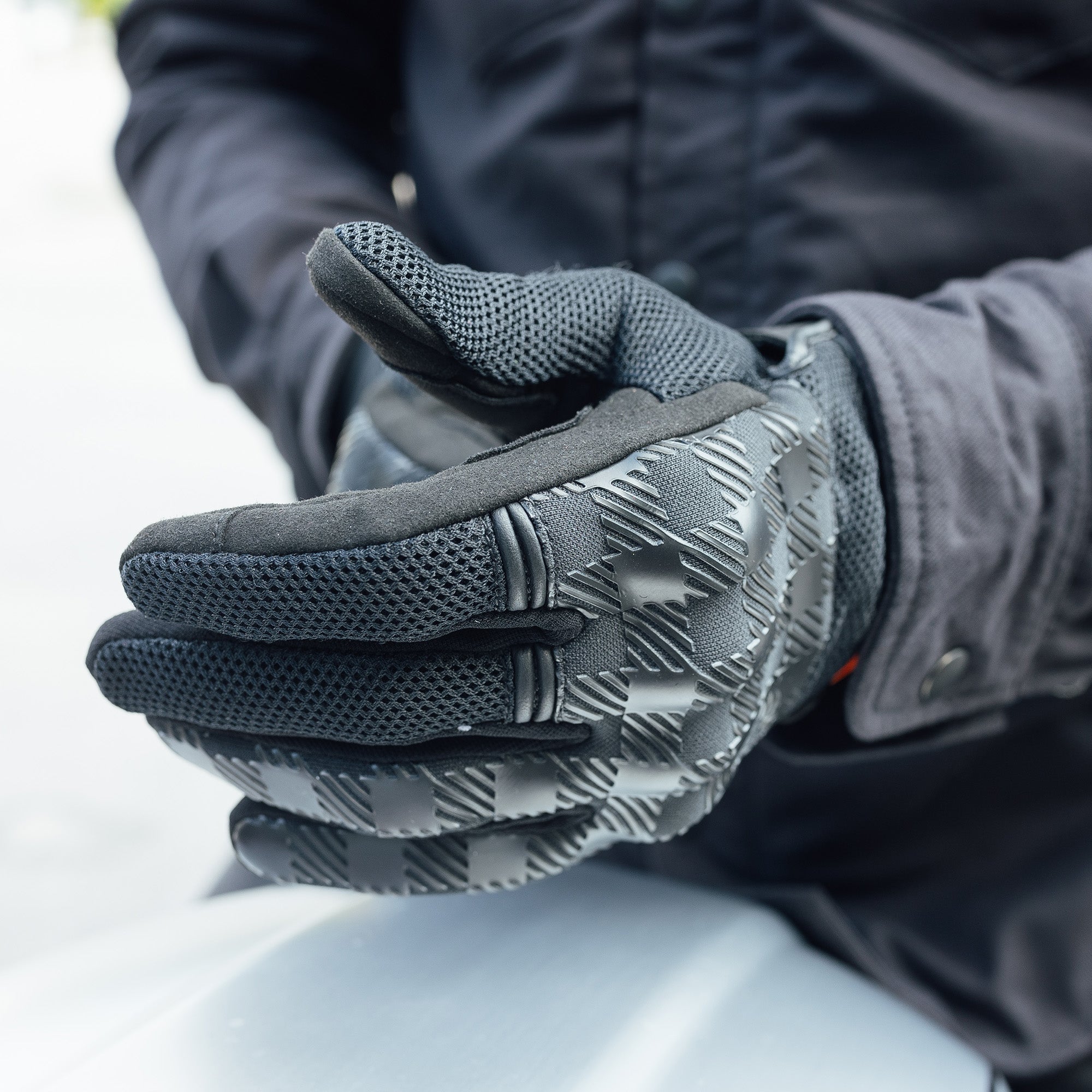 Merlin Barrett mesh D3O® glove black