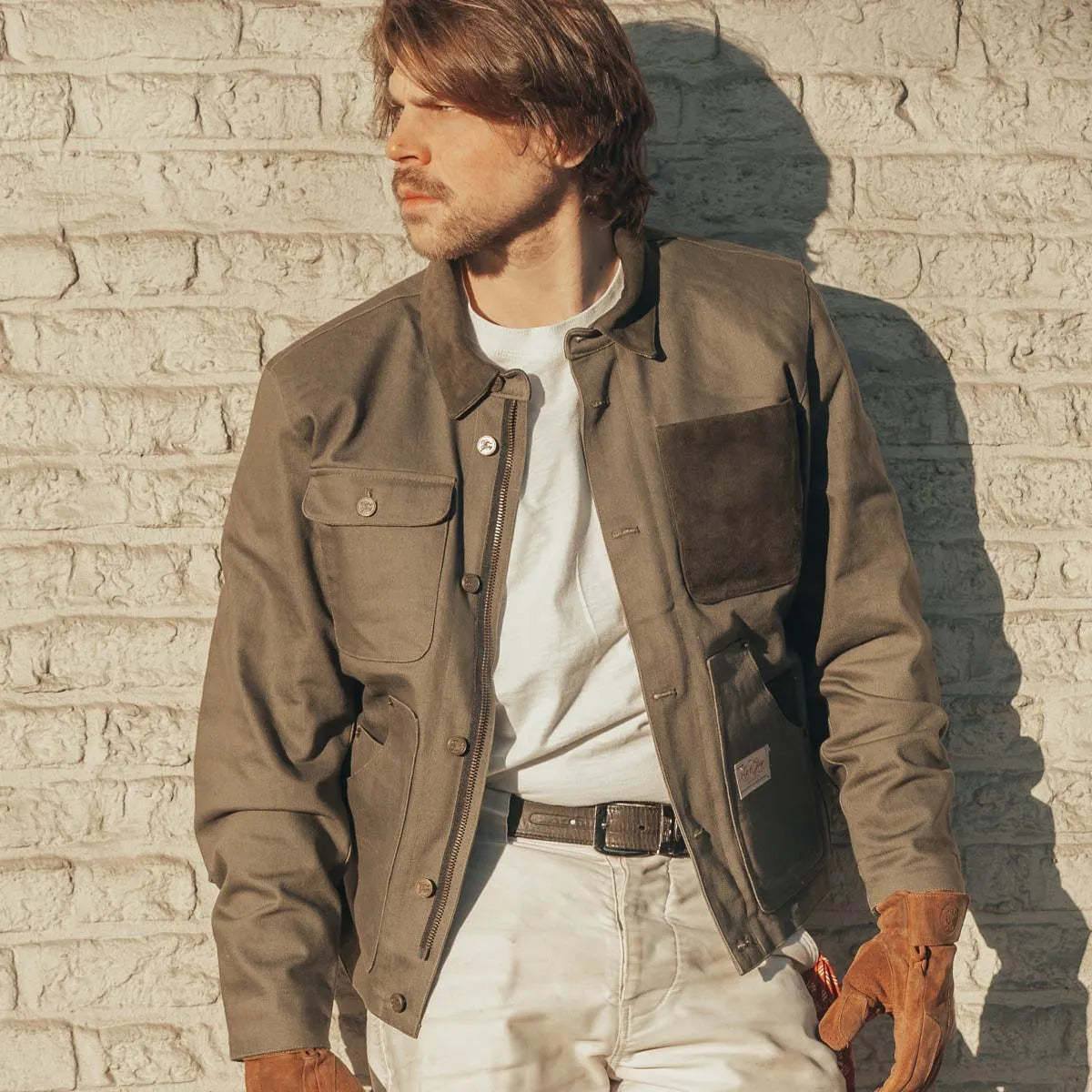 Age of Glory Craftsman Jacket Olive Green