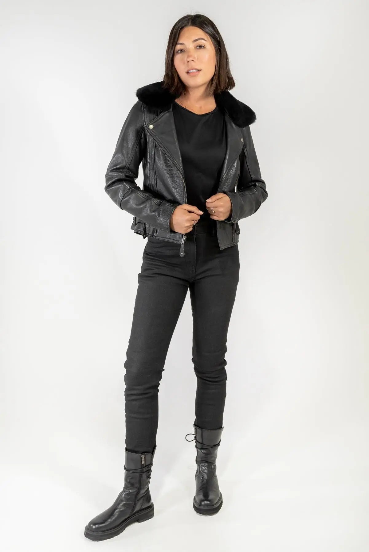 Merla Fly By Night Leather Jacket