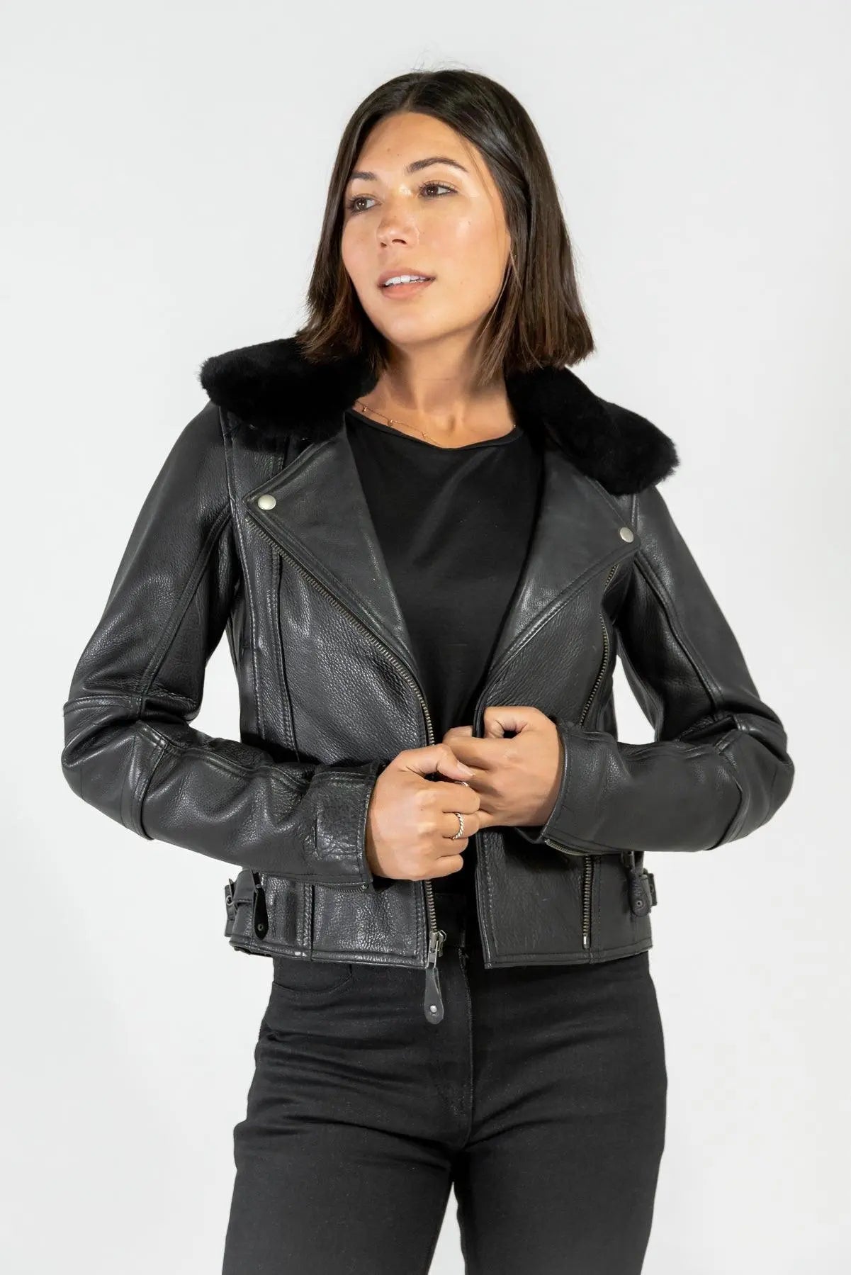 Merla Fly By Night Leather Jacket