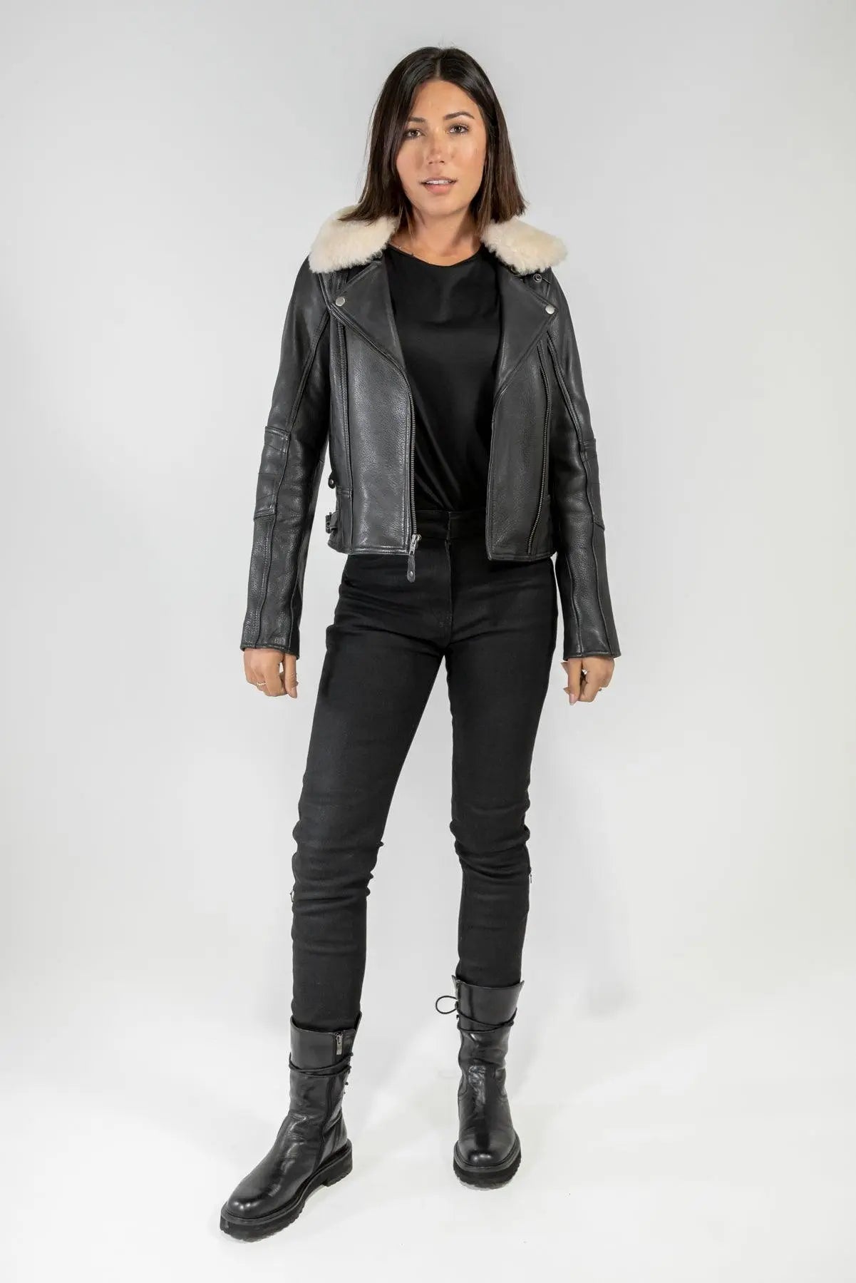 Merla Fly By Night Leather Jacket