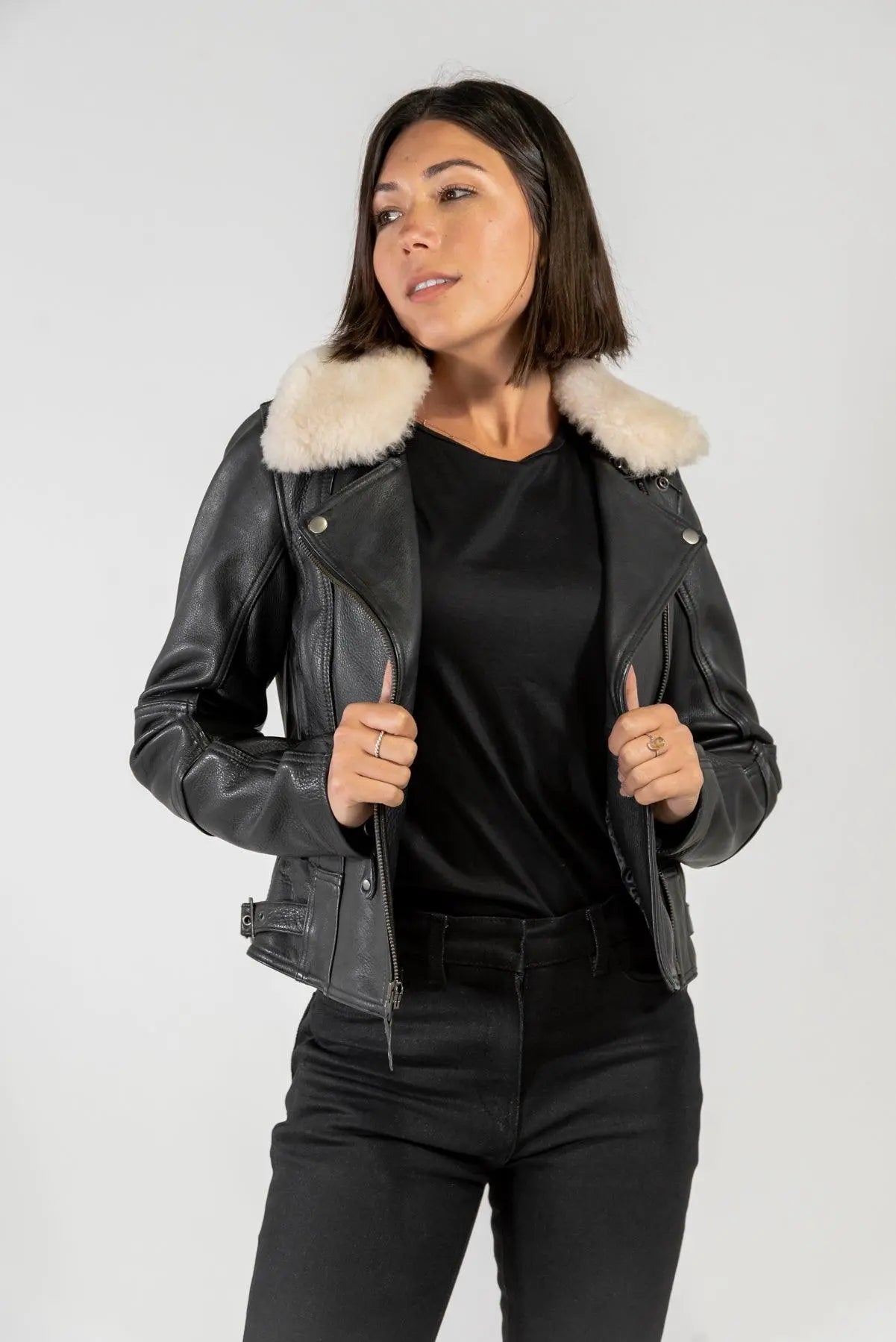 Merla Fly By Night Leather Jacket