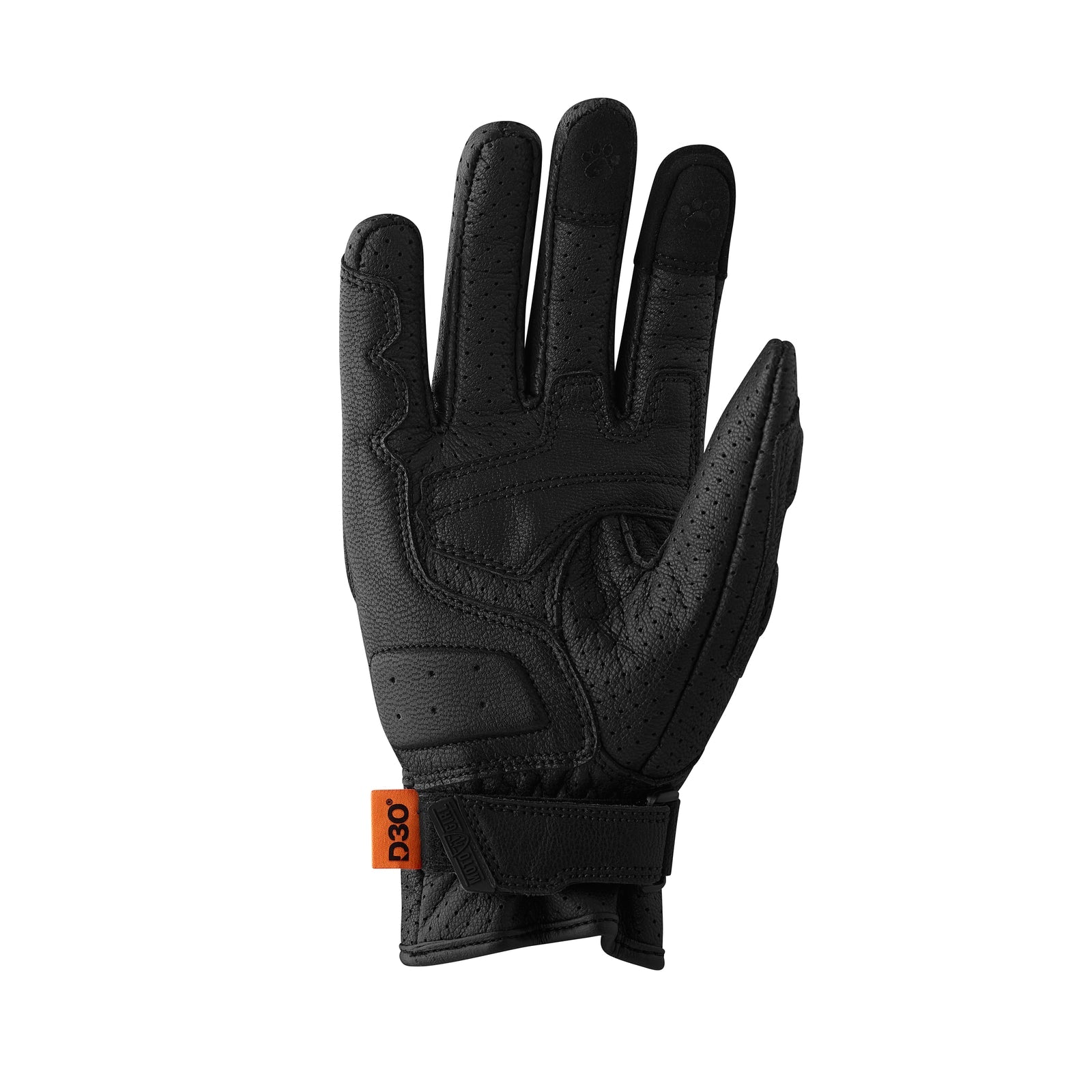 MOTOGIRL YOKO LADIES GLOVES BLACK