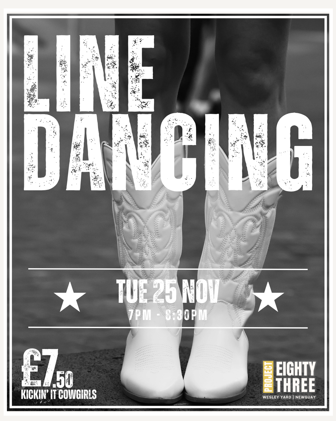 LINE DANCING TUESDAY 25 NOV 7pm