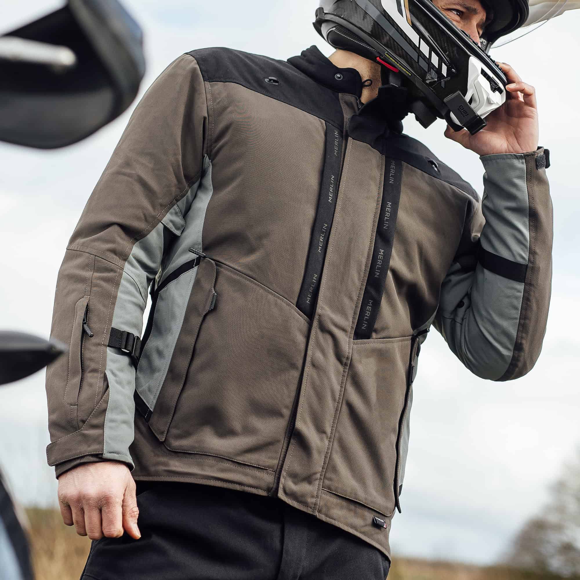 Merlin Borderlands Granite 2XL Men's Jacket D3O® armour and Cordura® CE AA Rated