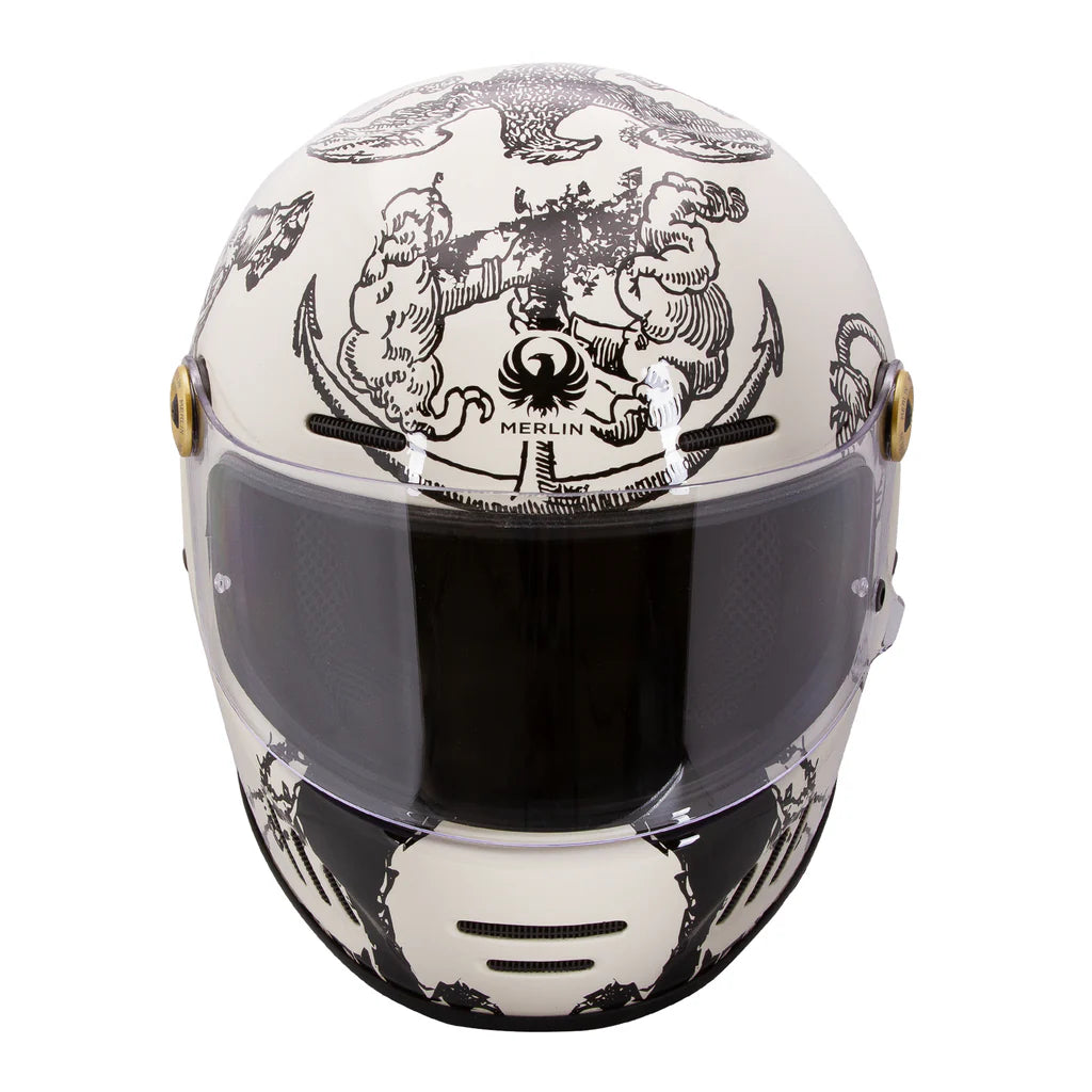 Merlin Revival Vintage Full Face Helmet