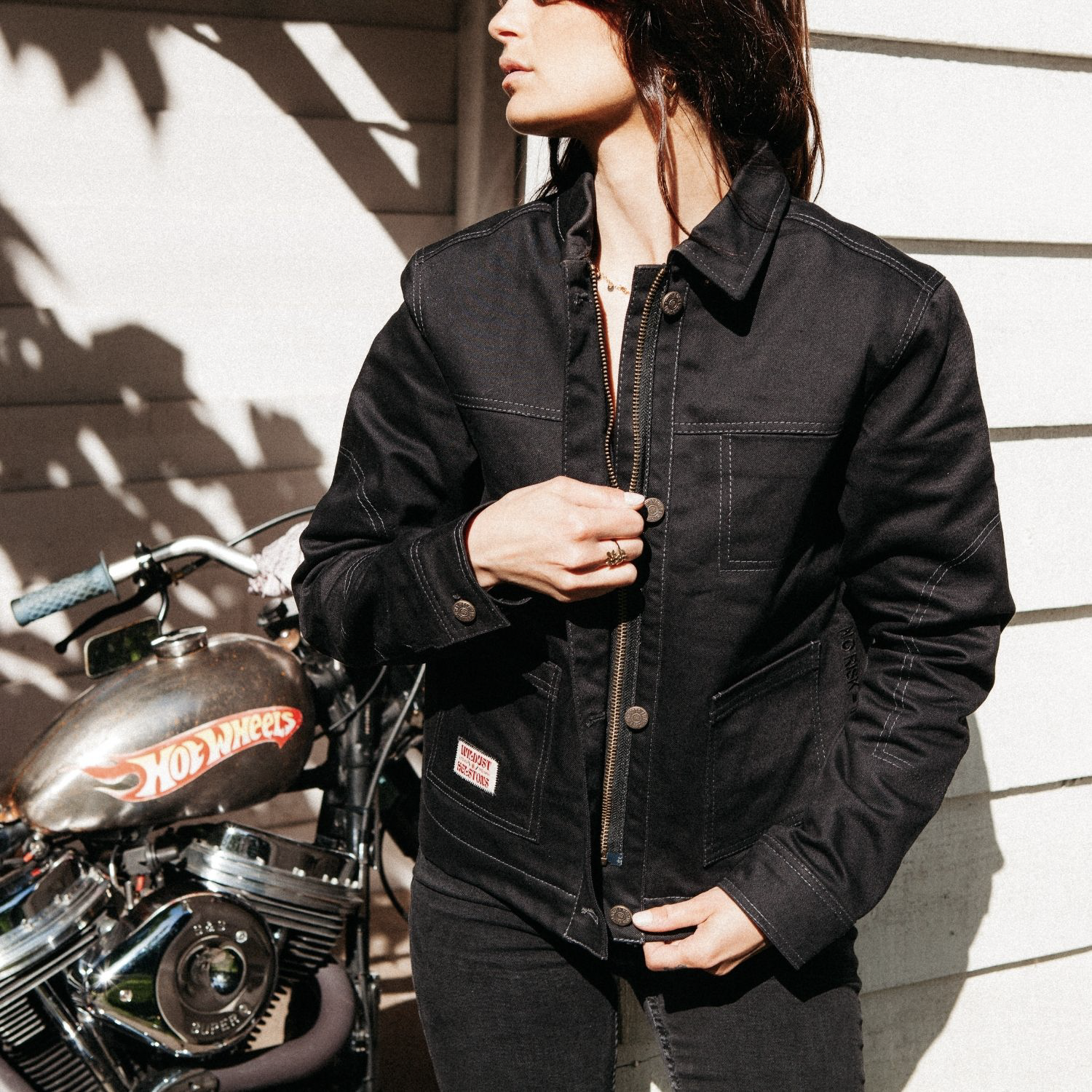 WILDUST SISTERS PIONEER BLACK JACKET