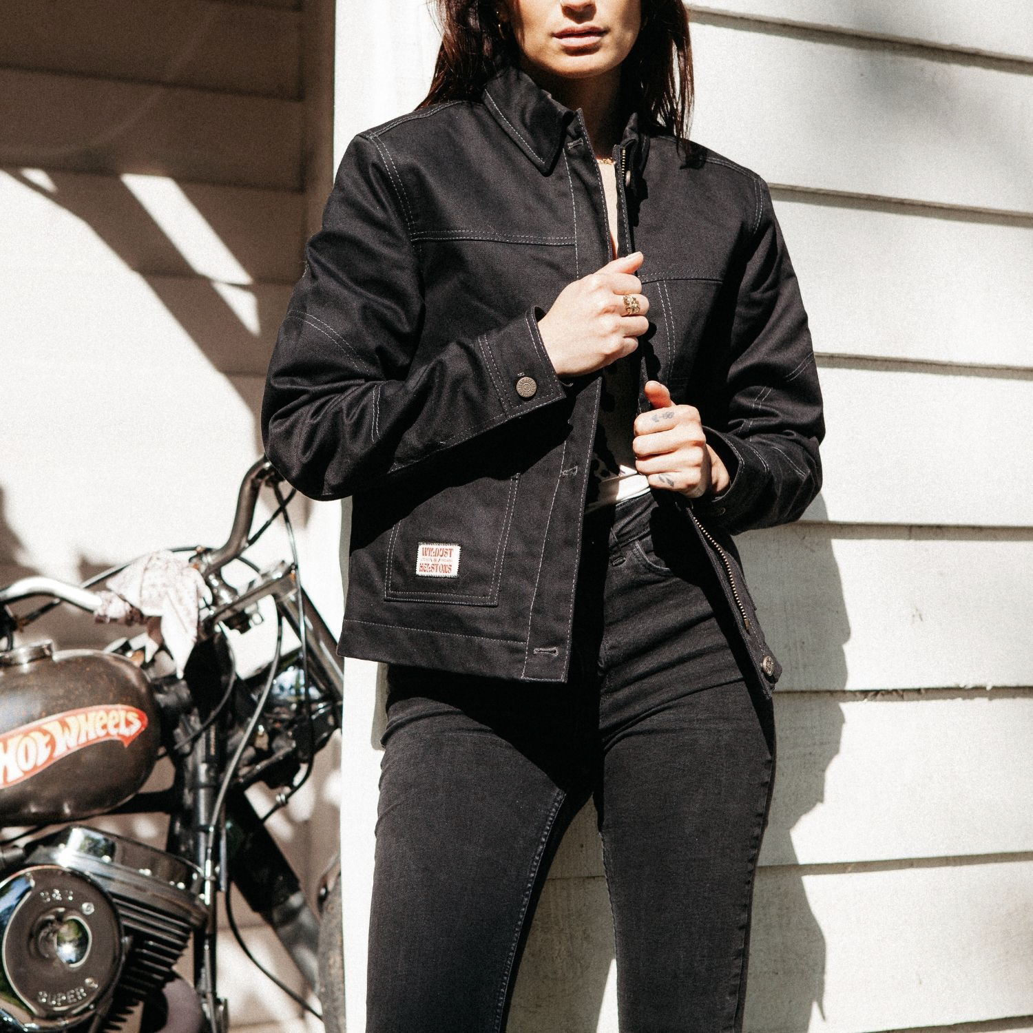 WILDUST SISTERS PIONEER BLACK JACKET