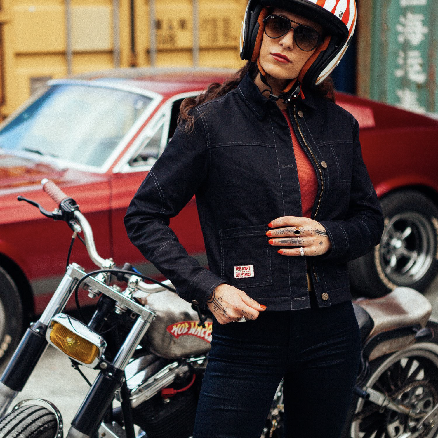 WILDUST SISTERS PIONEER BLACK JACKET