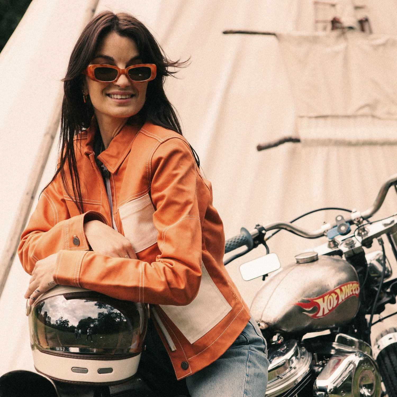 WILDUST SISTERS PIONEER ORANGE JACKET