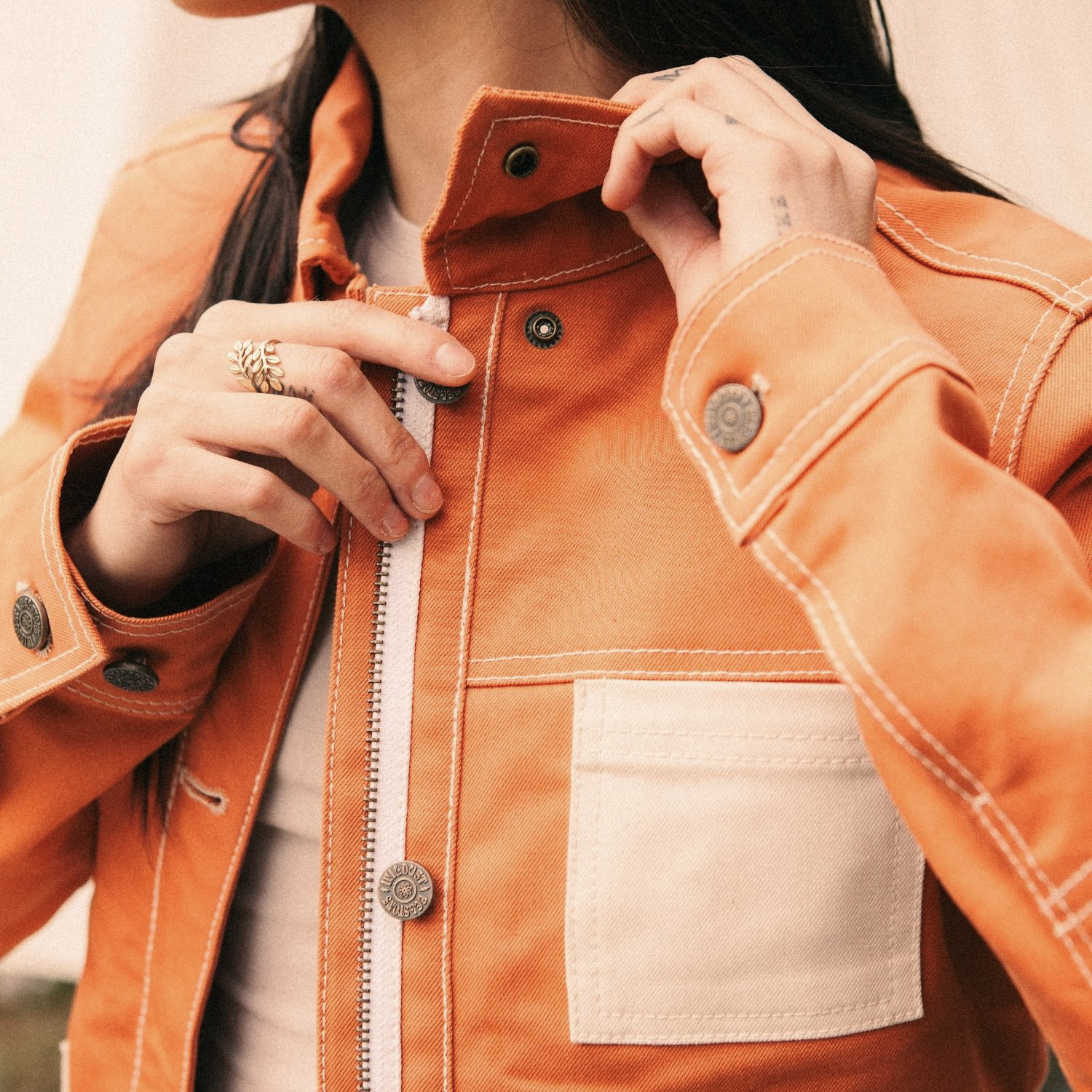 WILDUST SISTERS PIONEER ORANGE JACKET