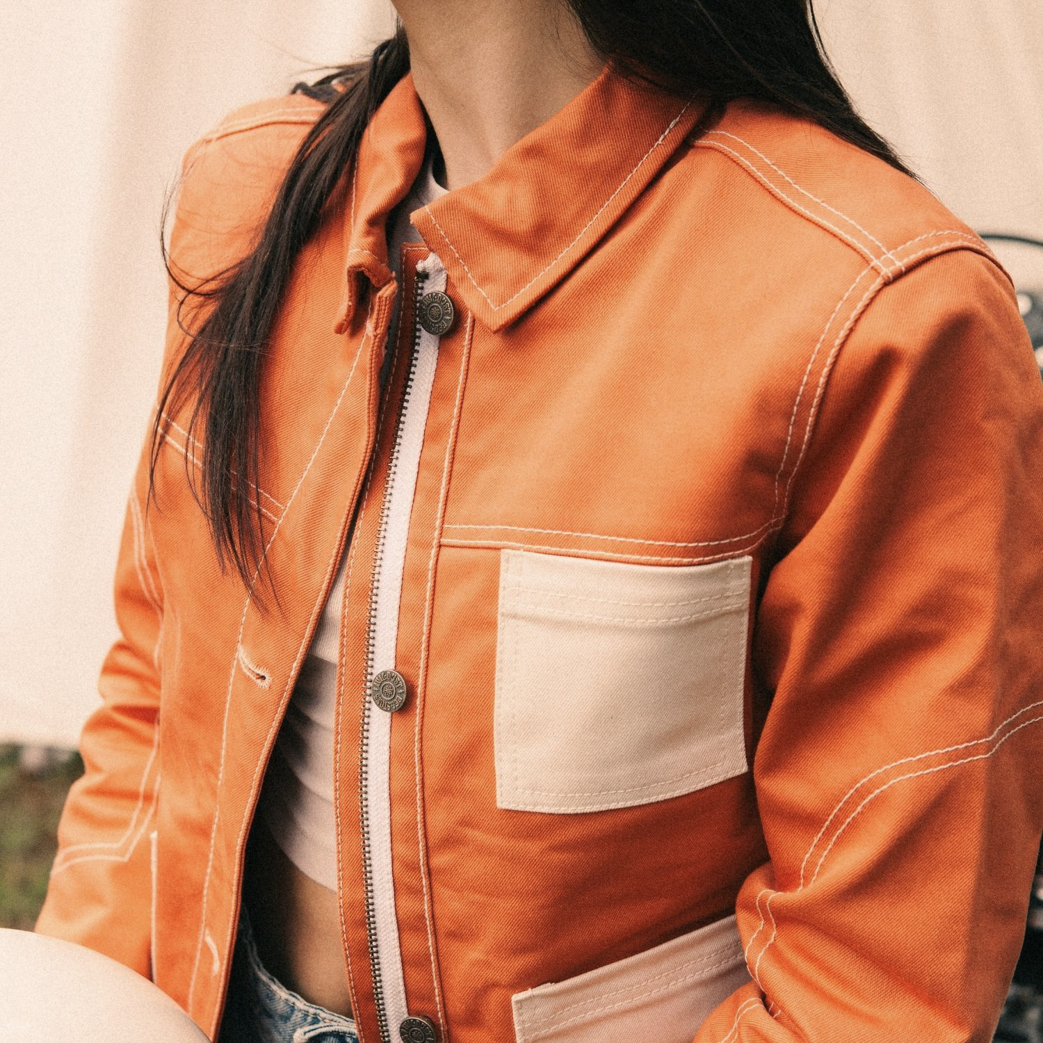 WILDUST SISTERS PIONEER ORANGE JACKET