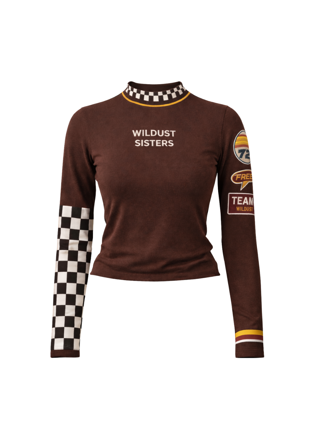Wildust Sisters Racing Club Lycra Soft Shell Ladies Top