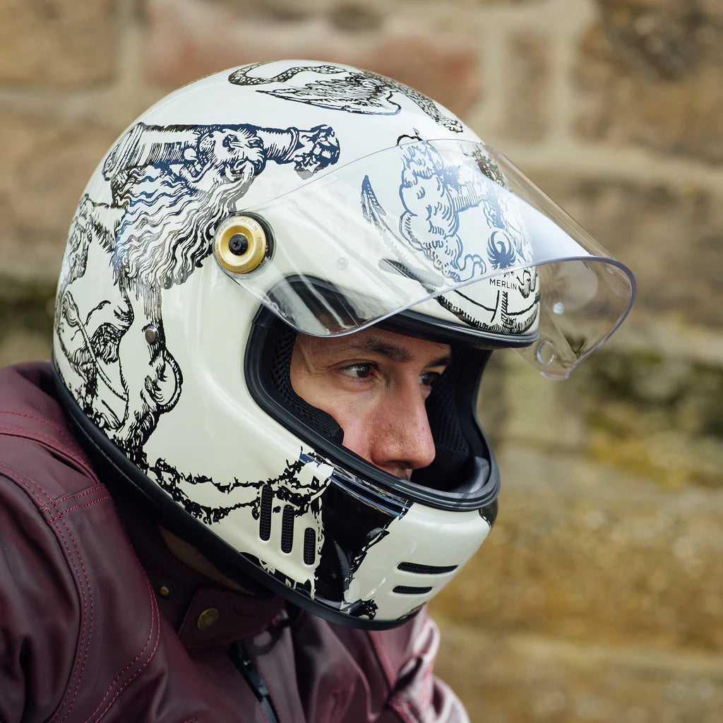 Merlin Revival Vintage Full Face Helmet