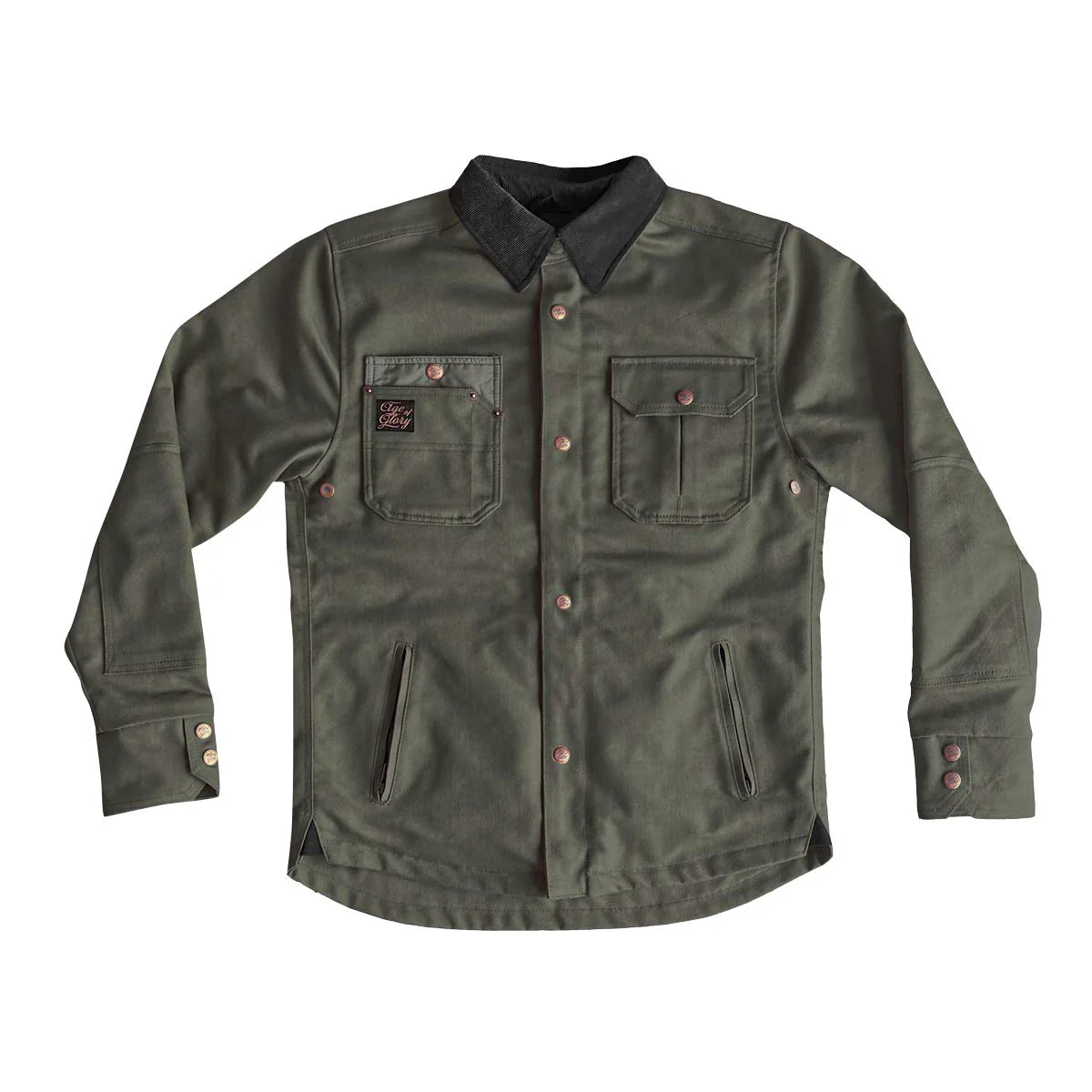 Age of Glory Runaway Riding Shirt Dark Olive CE AA