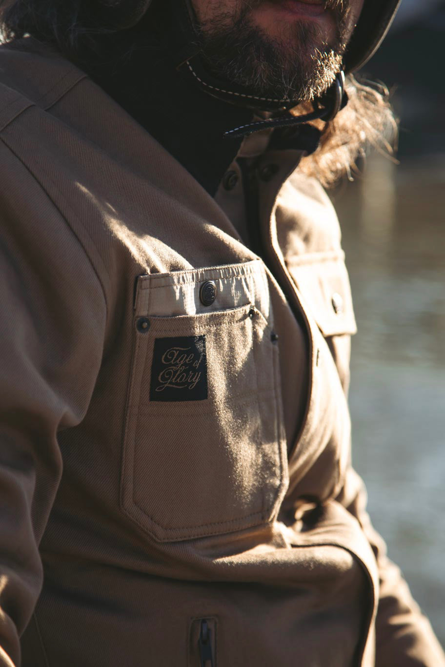 Age of Glory Runaway Riding Shirt Desert Khaki