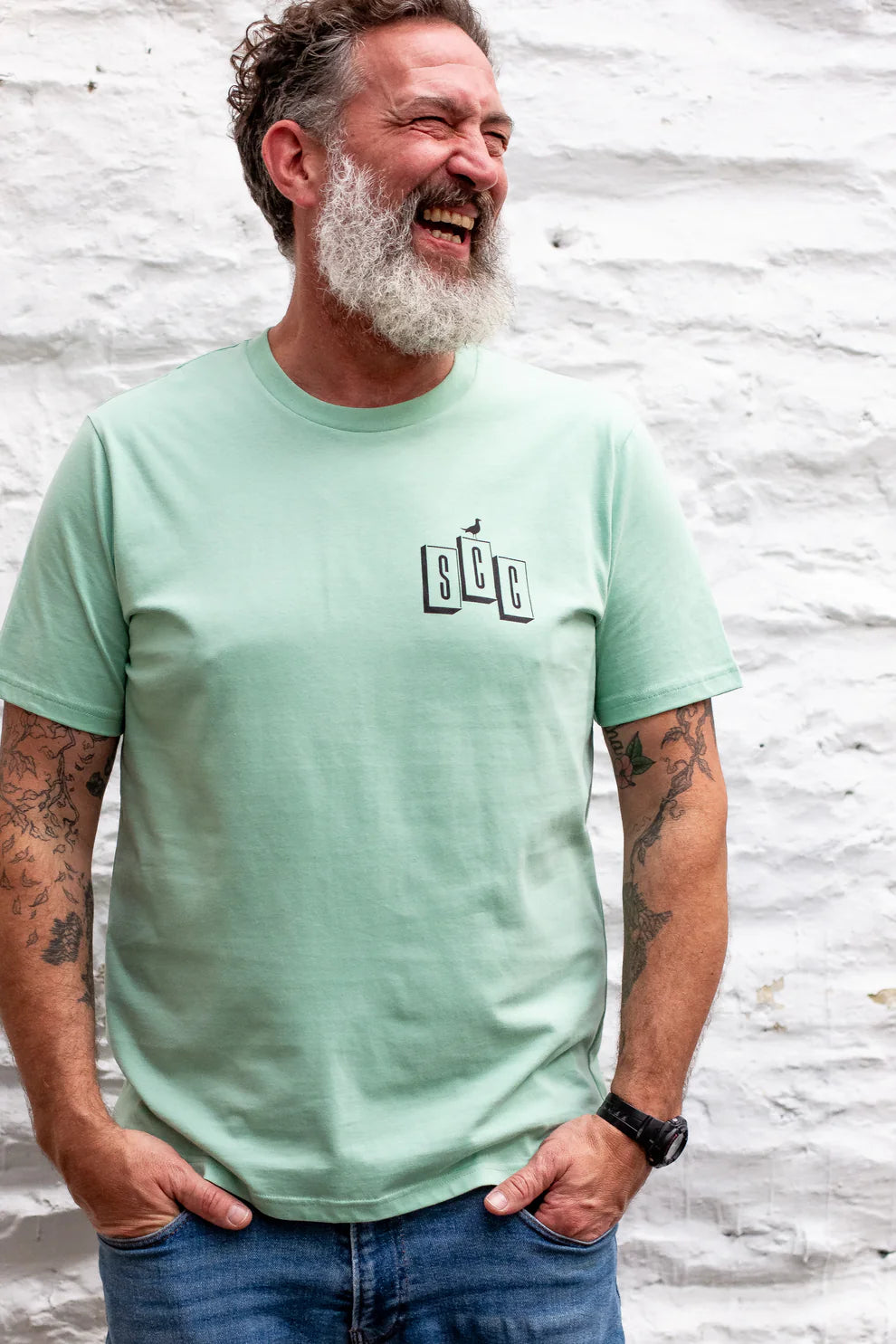 SURF CITY CYCLES SHORT SLEEVED T SHIRT