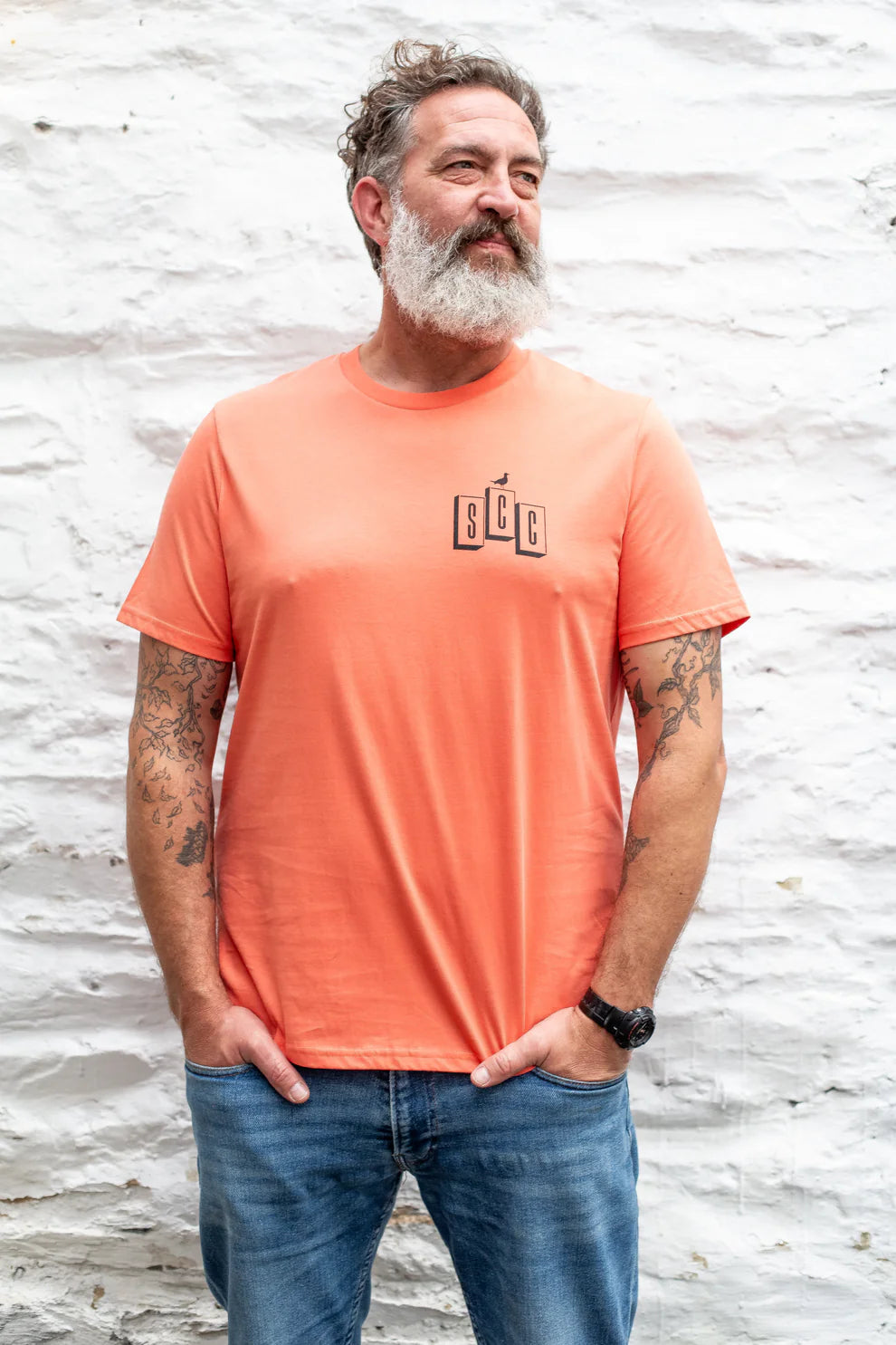 SURF CITY CYCLES SHORT SLEEVED T SHIRT
