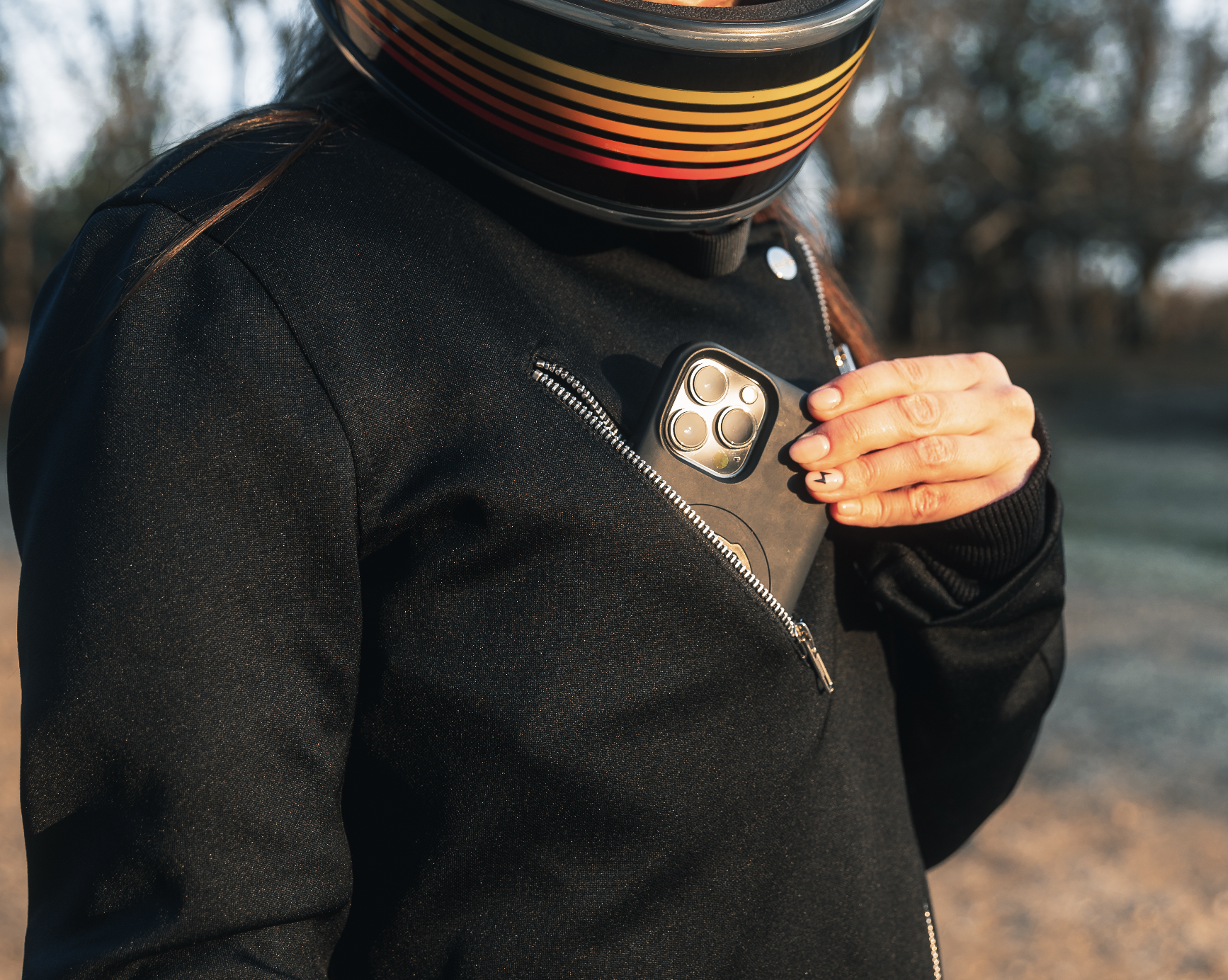 Sherrie Black Jacket AAA