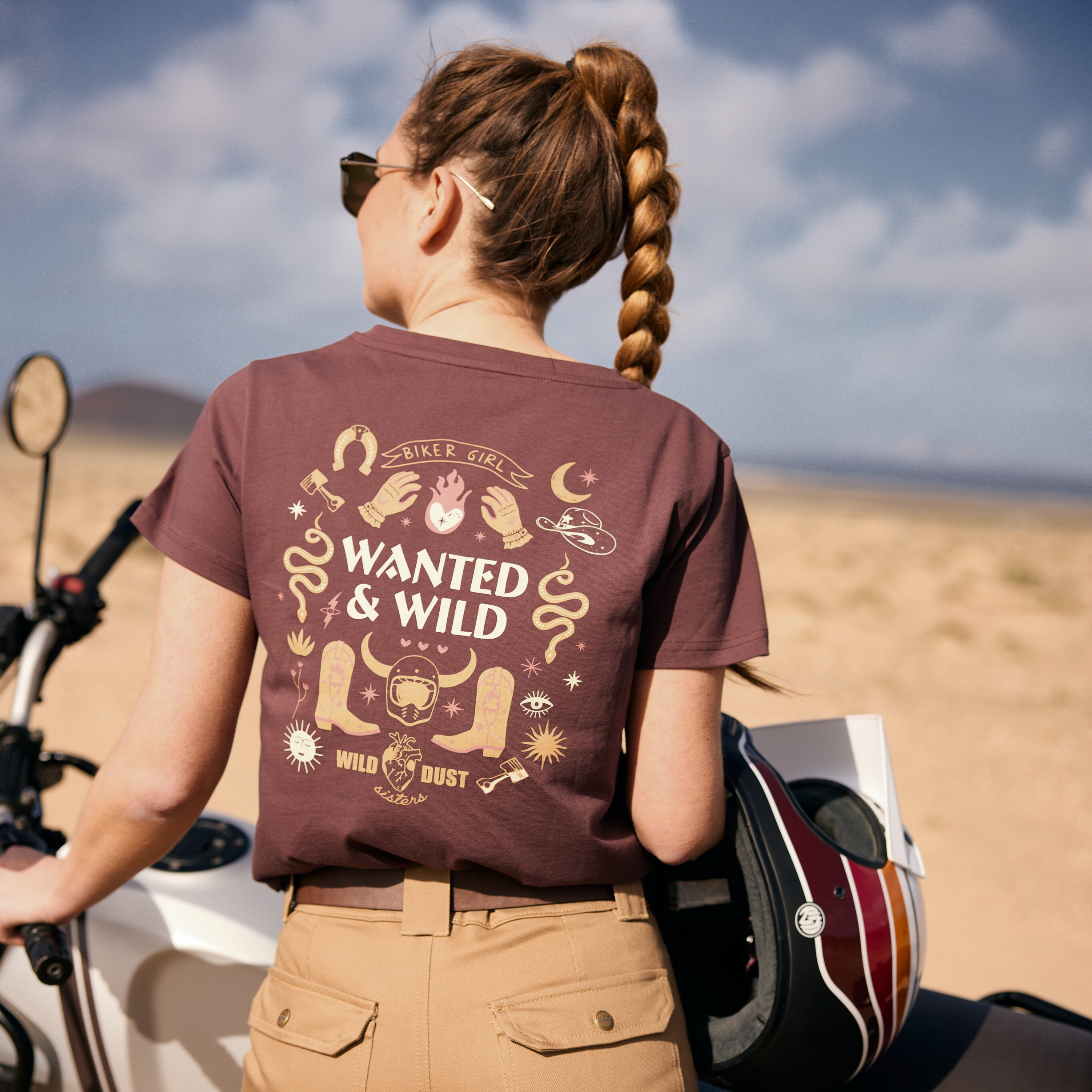 Wildust Sisters Wanted and Wild Tee