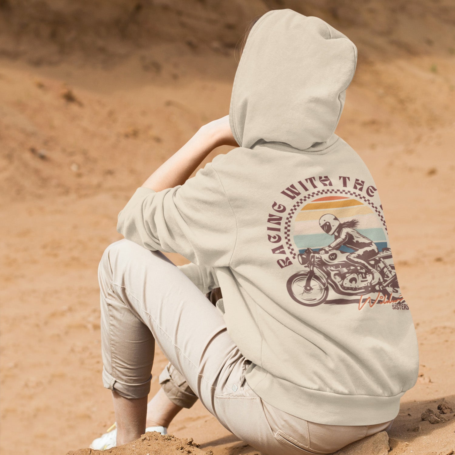 Wildust sisters Wind Race Hoodie