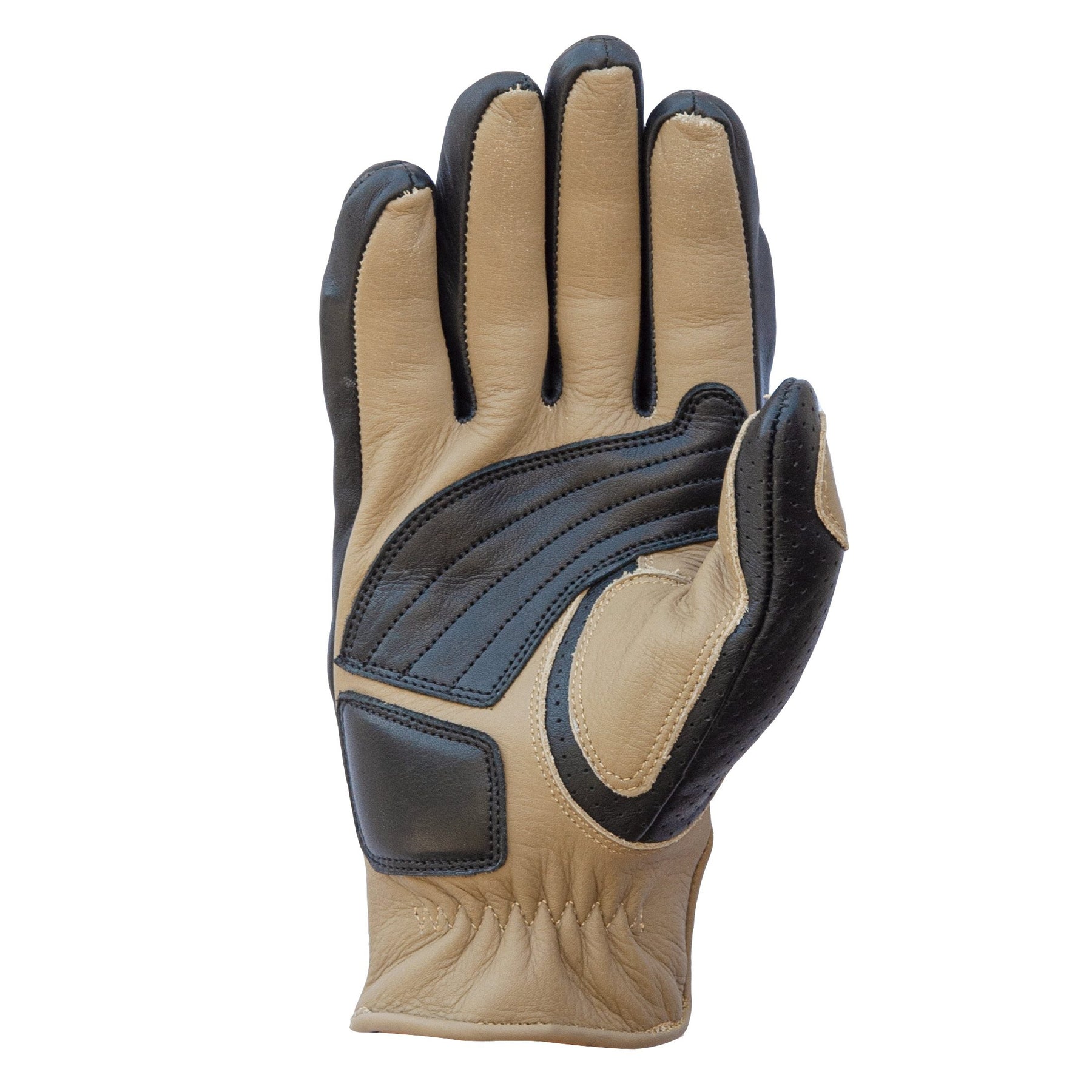 Age of Glory Hero Leather CE Gloves Black Sand