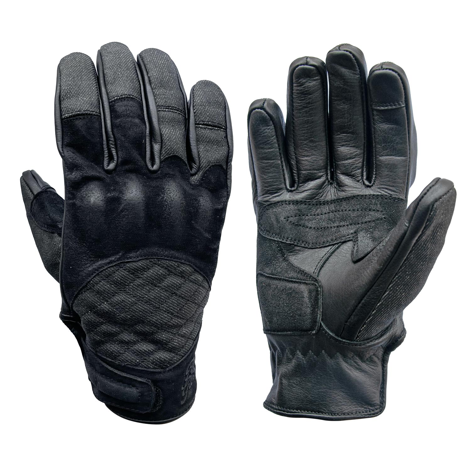 Age of Glory Shifter Gloves leather and Denim