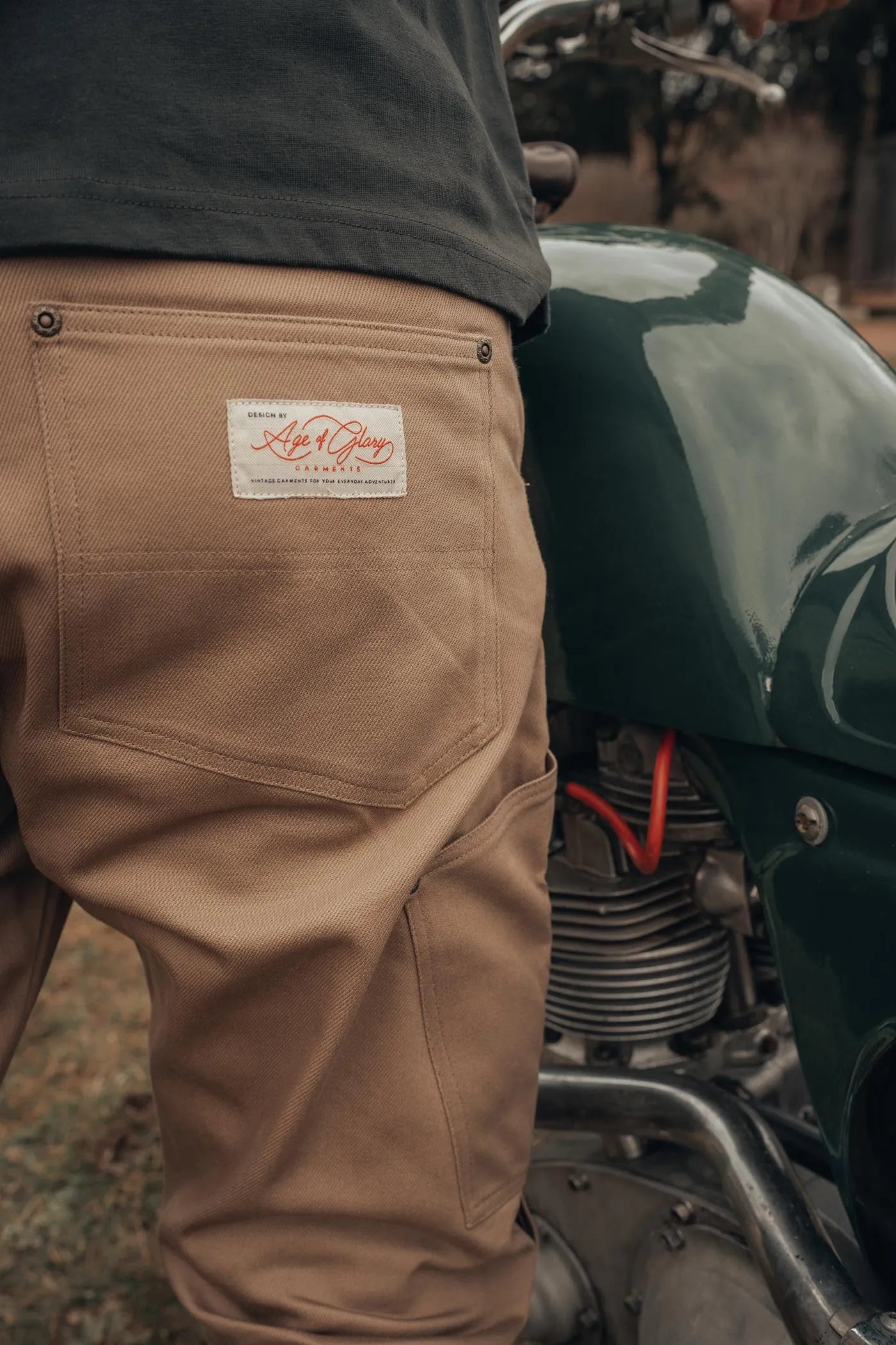Age of Glory Mens Service Pant CE AA Level 2 knee & hip protectors