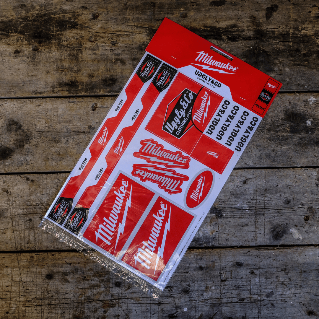 Milwaukee Tools Helmet Sticker Kit