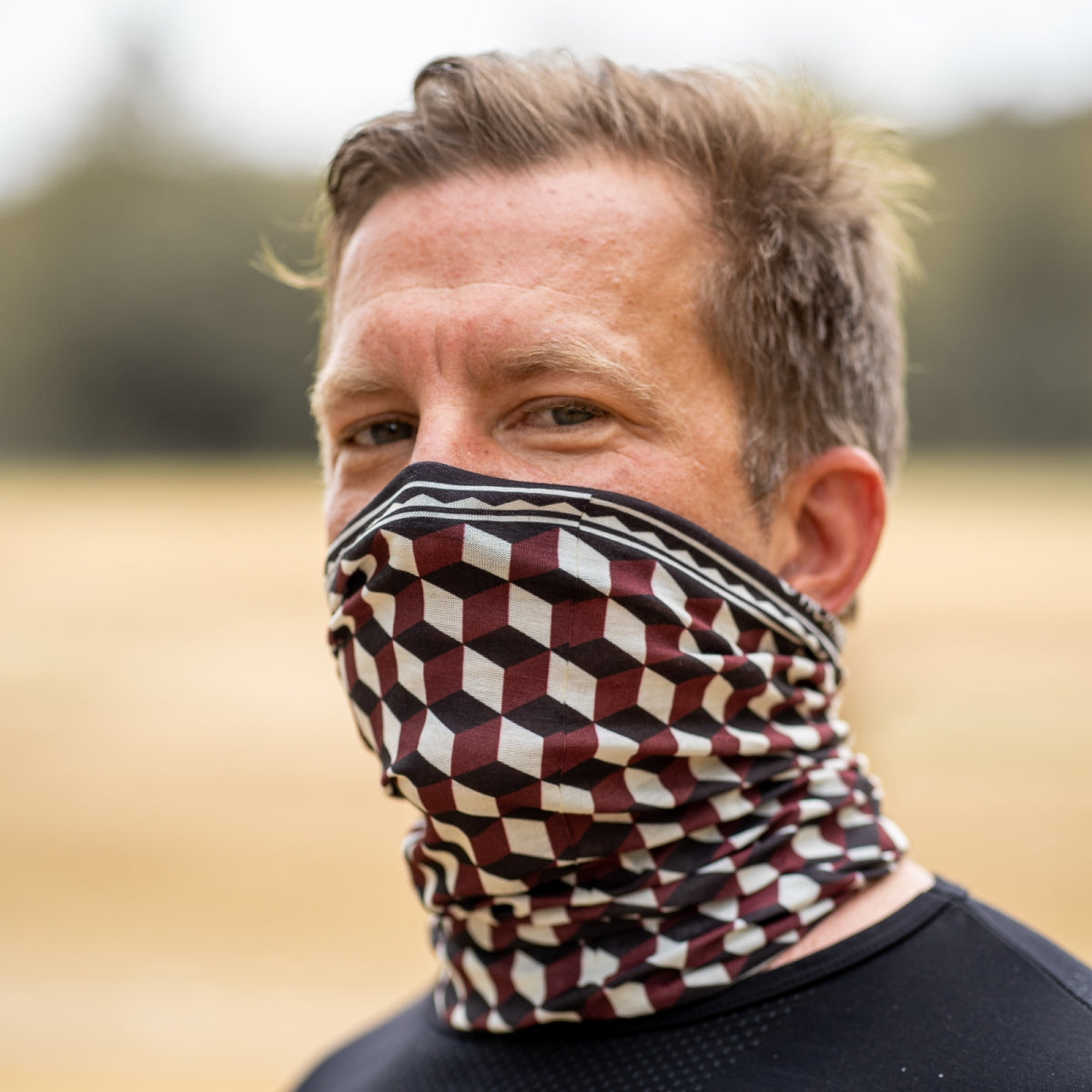 Holy Freedom Tabarro Polar Bandana Tube red/blue