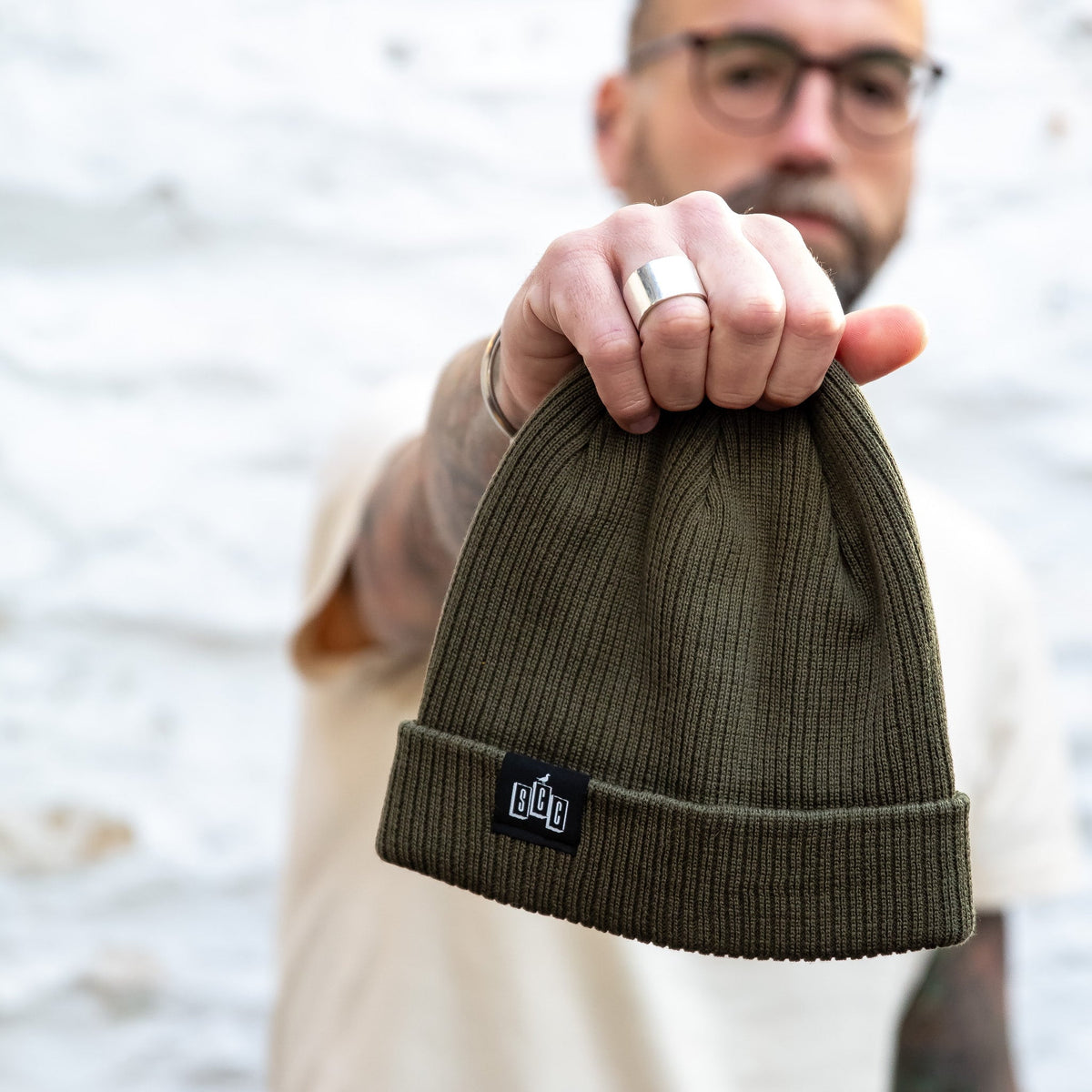 Seafarer Organic Ribbed Beanie
