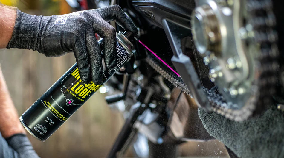 MUC-OFF Motorcycle Dry Weather Chain Lube - 400ml