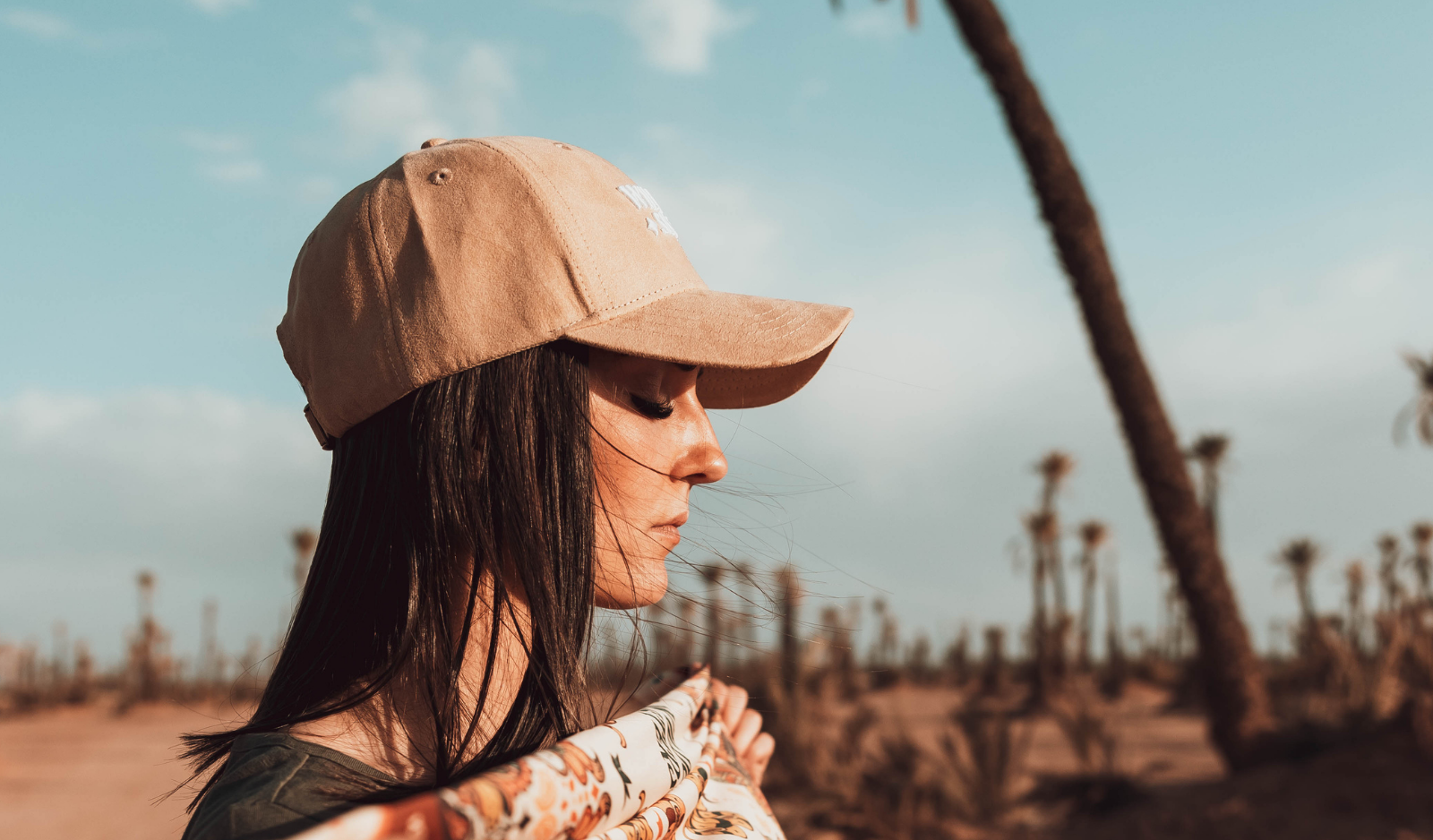 WILDUST SISTERS SUEDE CAP