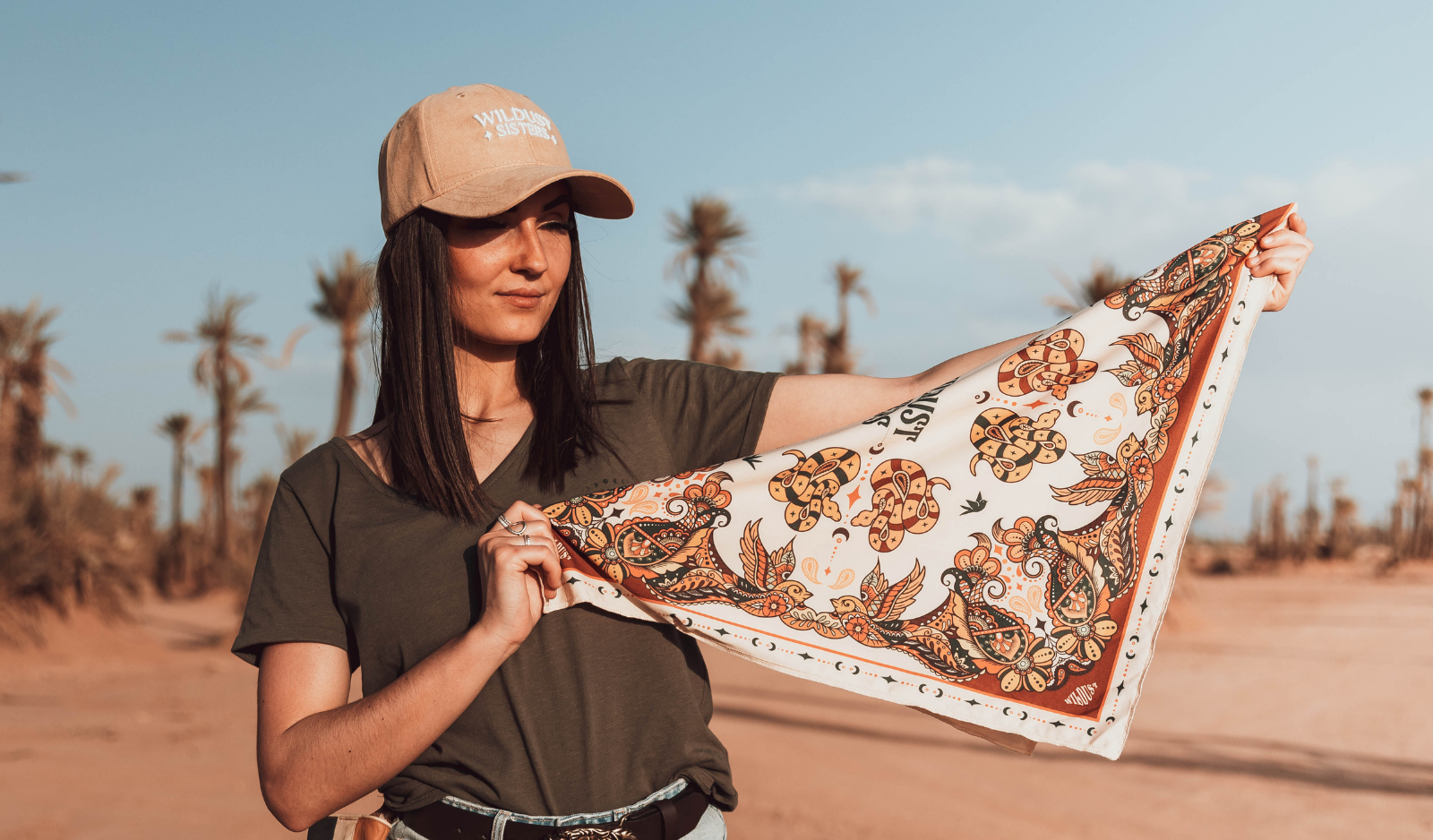 WILDUST SISTERS SUEDE CAP