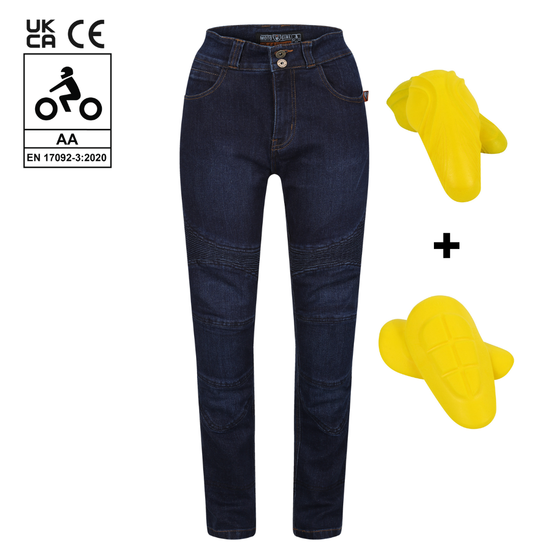 MotoGirl Ellie Blue Jeans