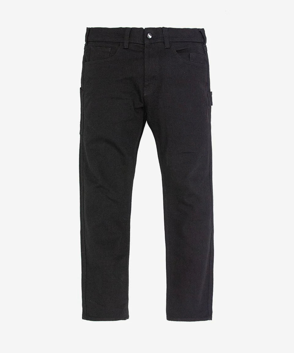 SA1NT STRAIGHT FIT WORK JEANS - BLACK