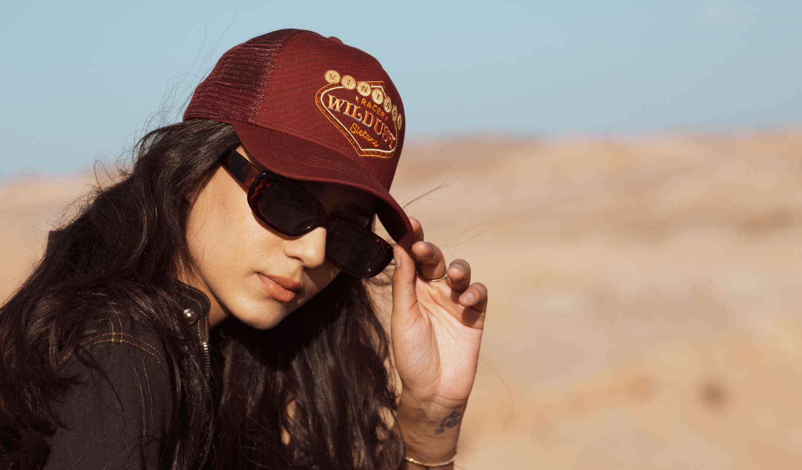 WILDUST SISTERS TRUCKER CAP - VEGAS